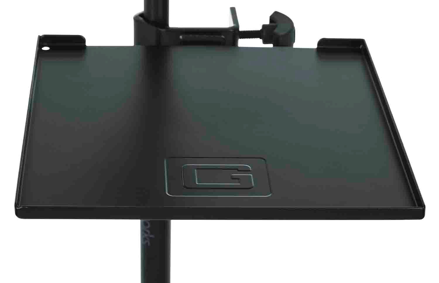 Gator GFW-SHELF0909 Microphone Stand with Accessory Shelf by Gator Cases