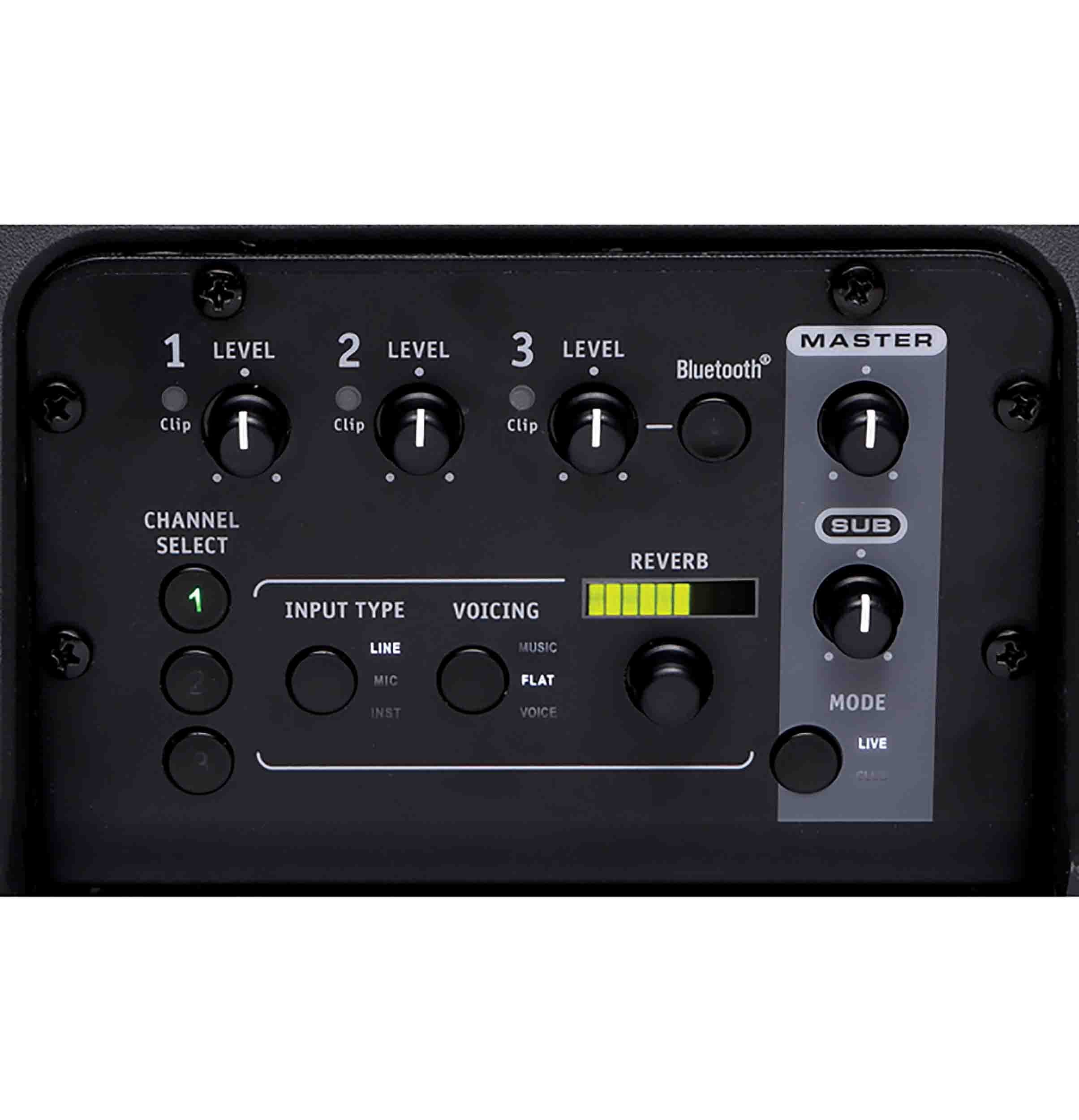 Yorkville Sound EXM MOBILE TOWER, Battery Powered PA System by Yorkville