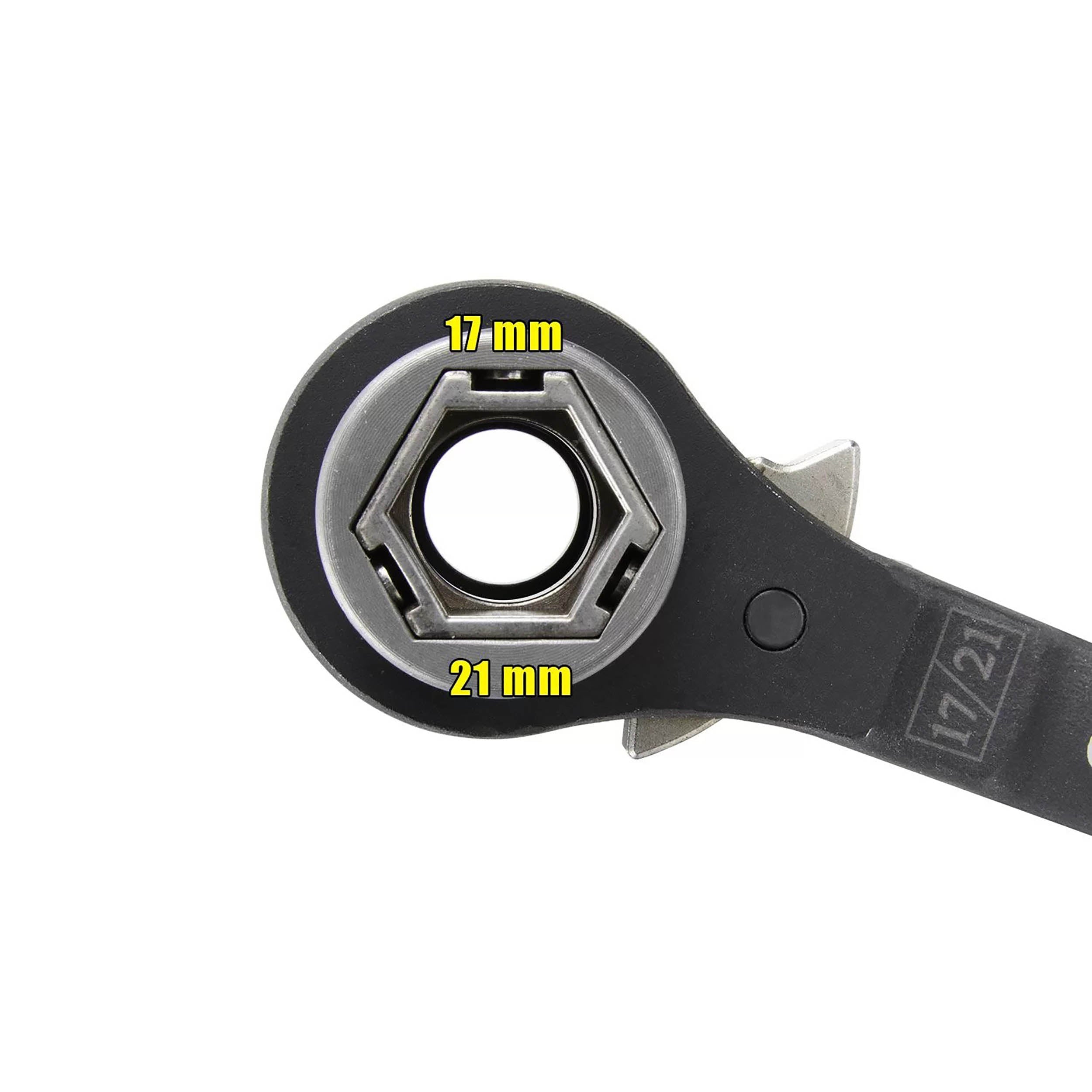 Odyssey PWR1724B, 4-In-1 Podger Ratcheting Wrench by Odyssey