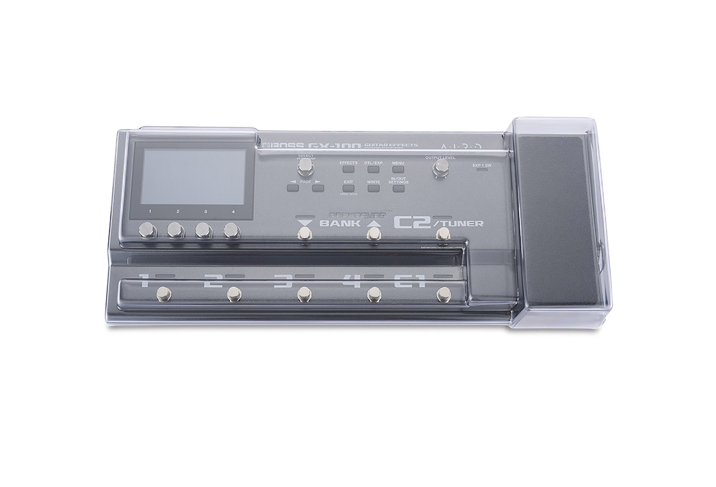 Decksaver DS-PC-GX100, Protection Cover for GX-100 Pedal Processor by Decksaver