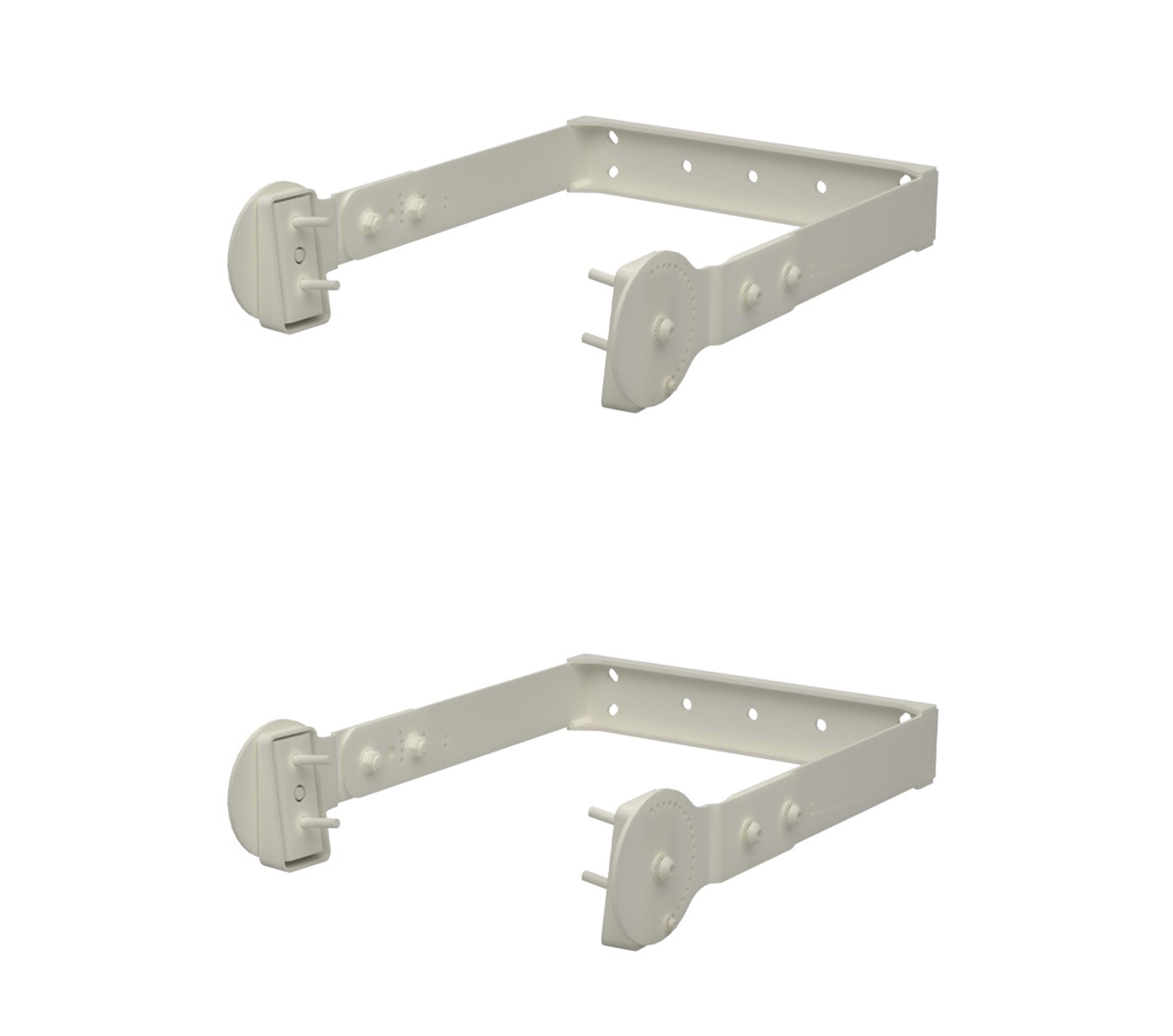 RCF V-BR 002 W, Pair of Brackets for Vertical Wall Mounting of 12-Inch Compact C 32 and M 12 Cabinets - White by RCF