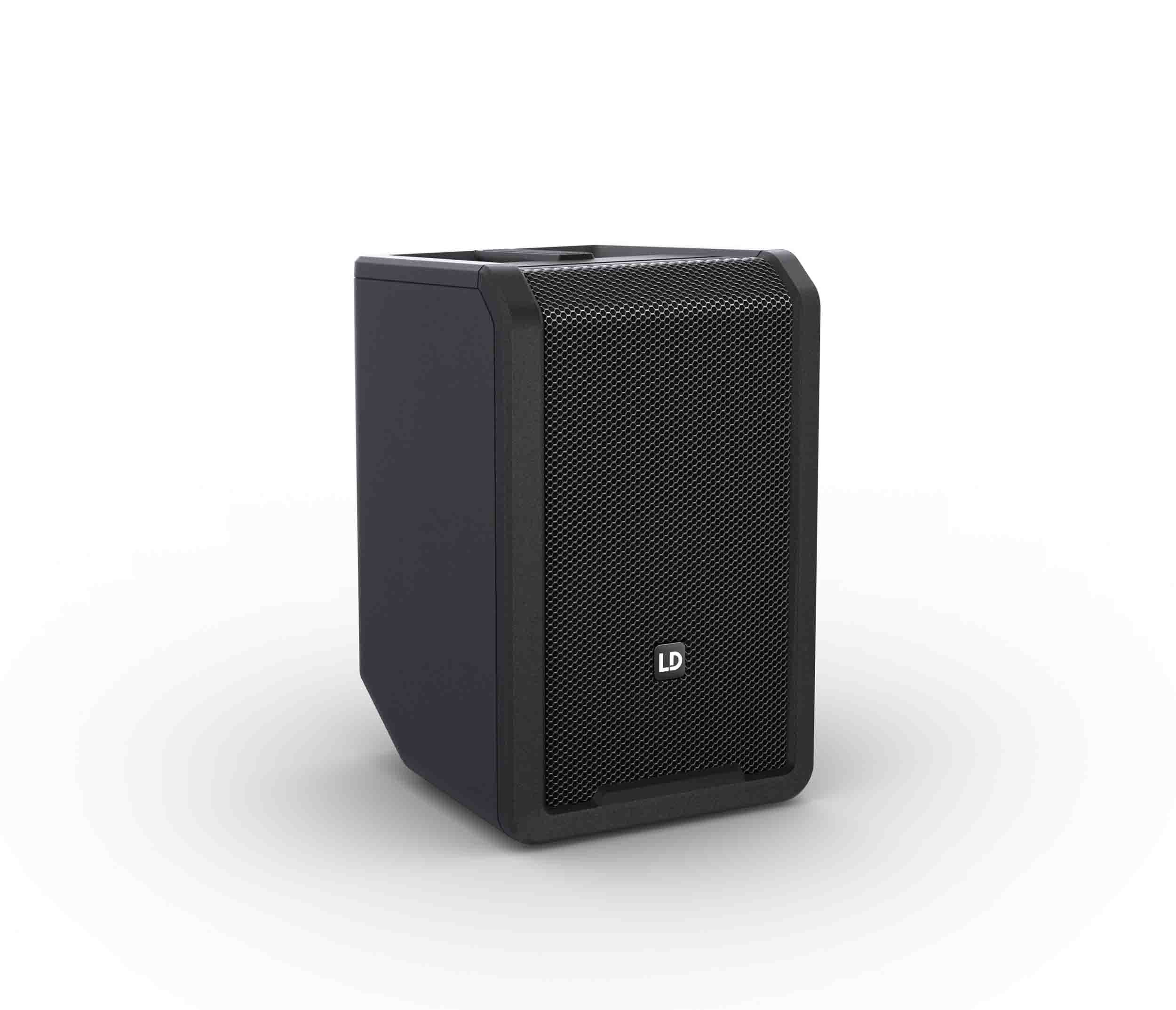 LD Systems ANNY8 Portable Battery-Powered Bluetooth PA Loudspeaker with Mixer by LD Systems