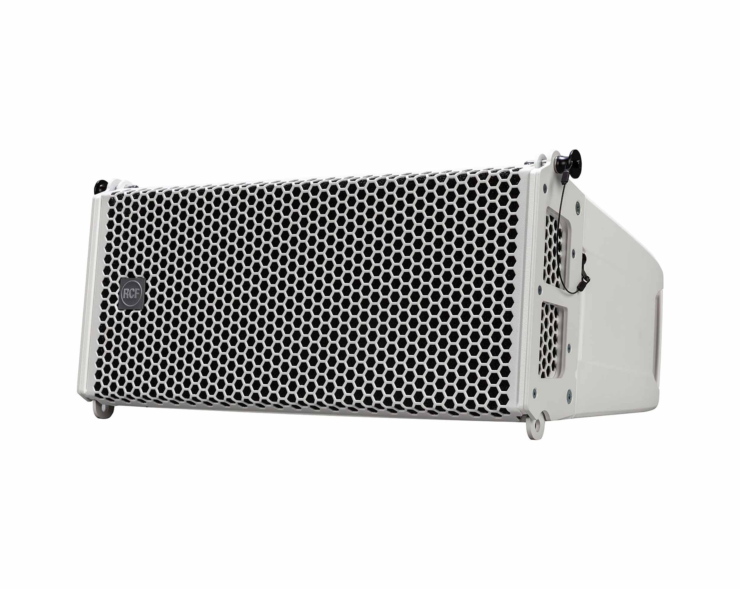 RCF HDL26-A W, 2000-Watt Active Line Array Speaker - White by RCF
