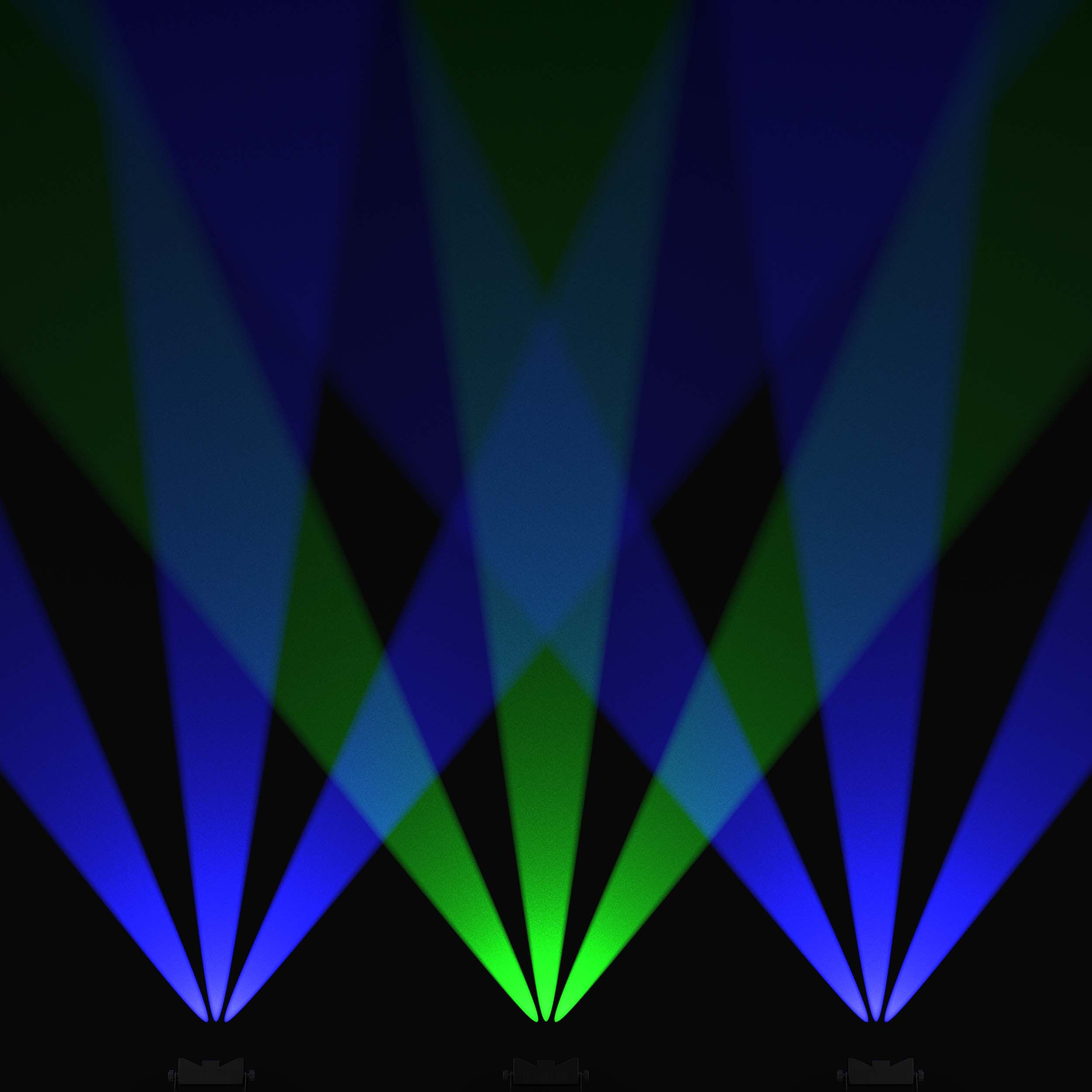 Chauvet DJ EZbeam Q3 ILS, Battery Operated LED Effect Light by Chauvet DJ