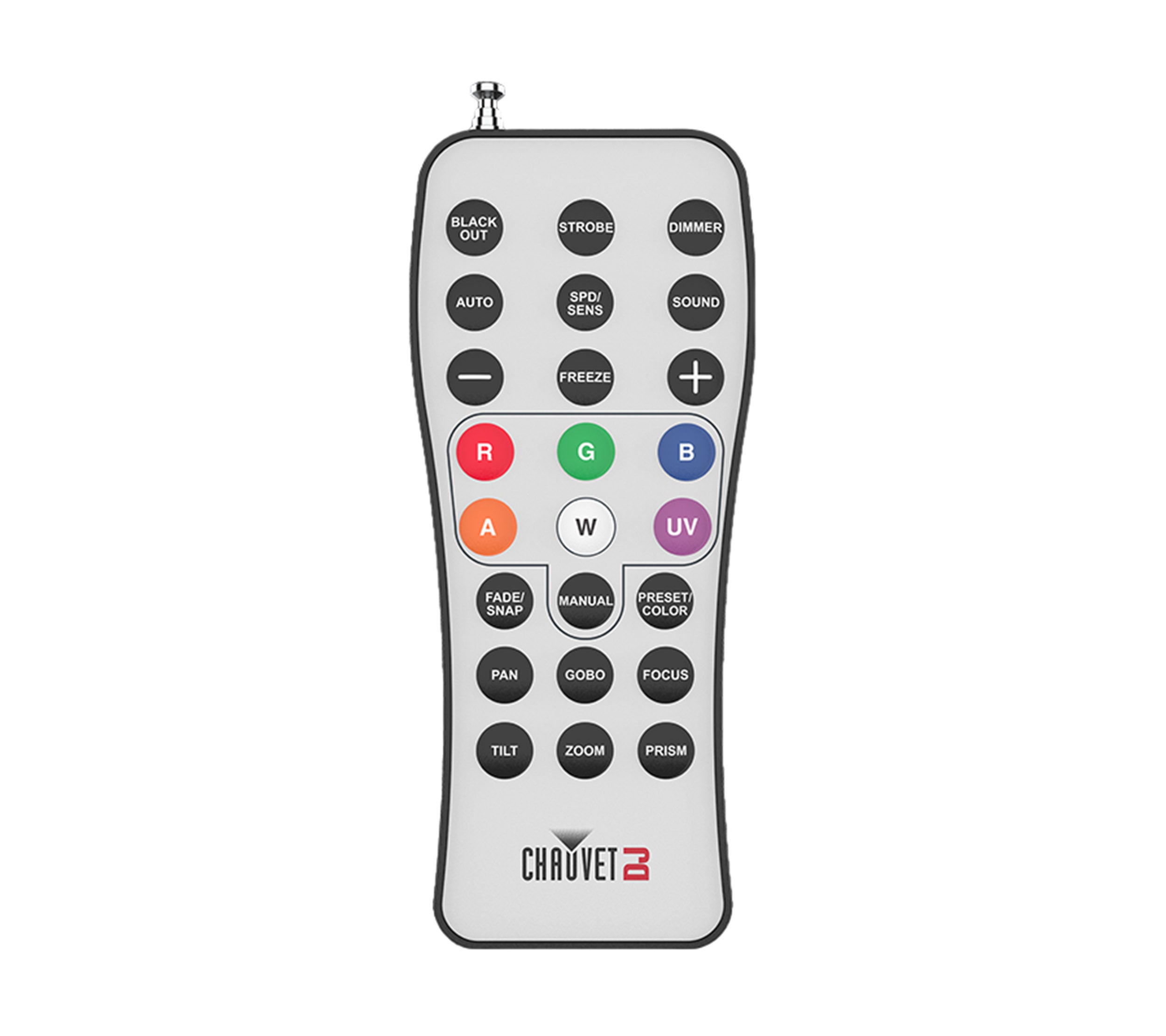 Chauvet DJ RFC Palm-Sized Remote Control for RF-Enabled Lighting Fixtures by Chauvet DJ