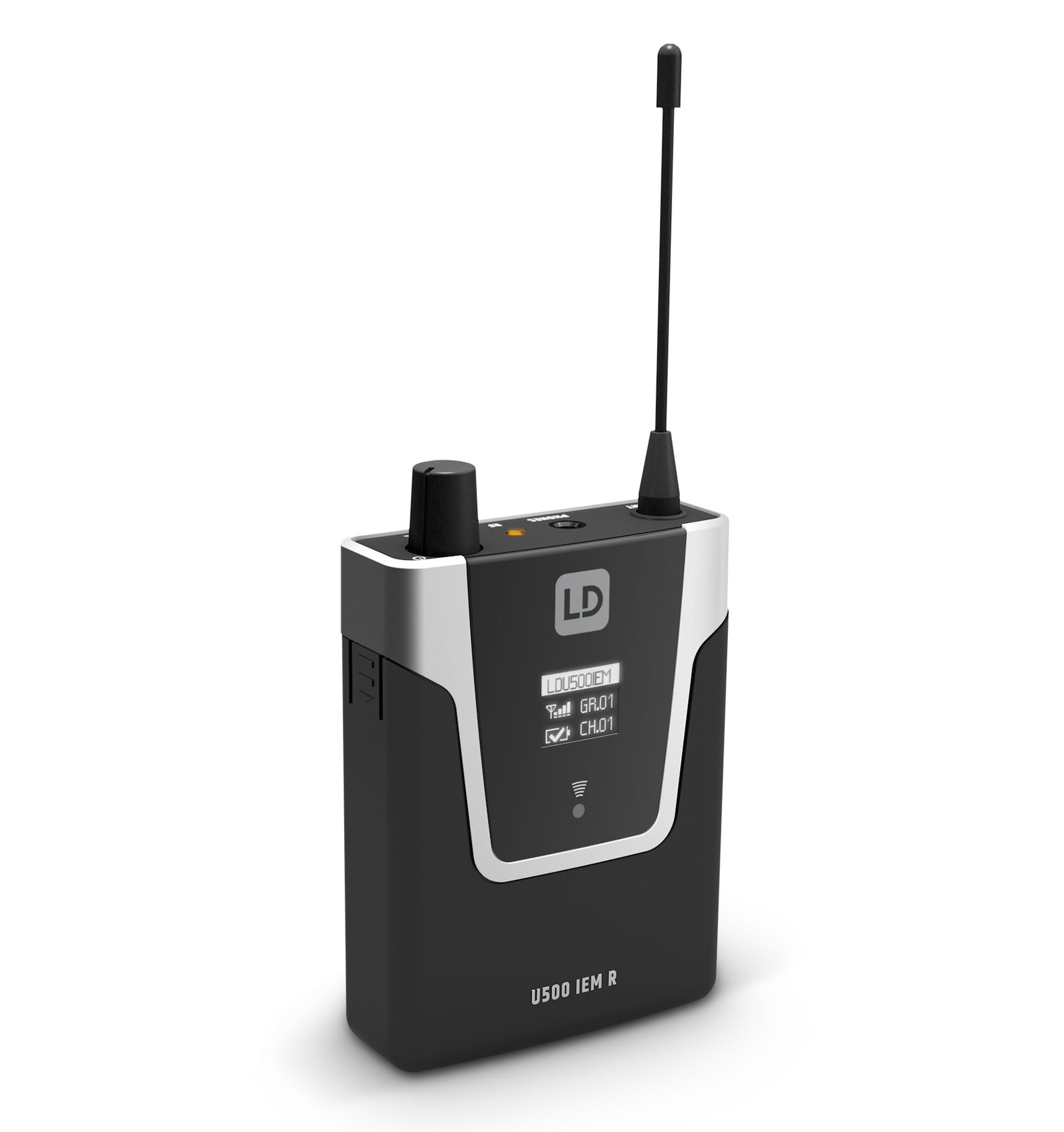 LD Systems U505.1 IEM HP Wireless In-Ear Monitoring System with Earphones - 514 - 542 MHz by LD Systems