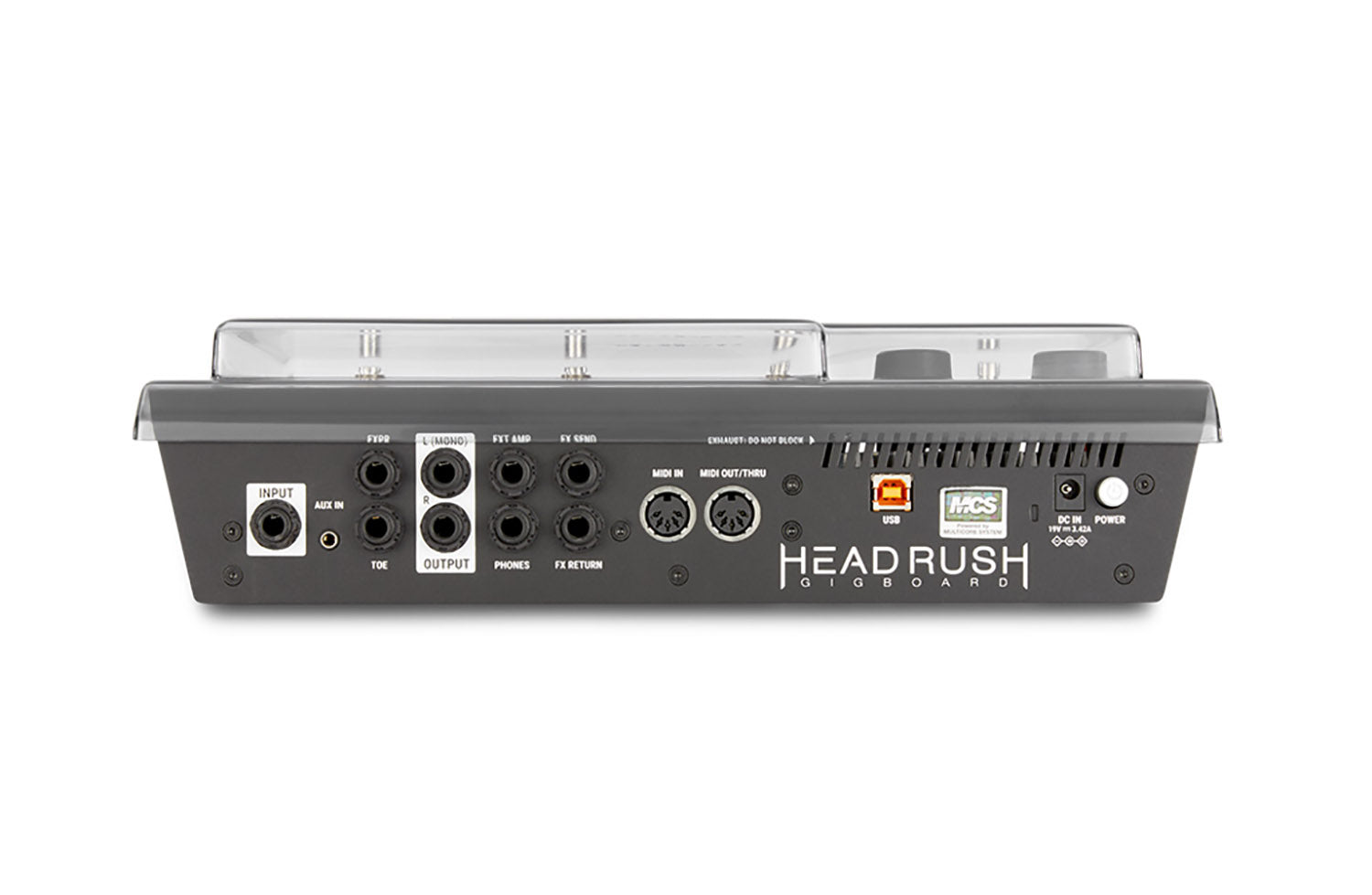 Decksaver DS-PC-HRGIGBOARD Protection Cover for Headrush Gigboard by Decksaver