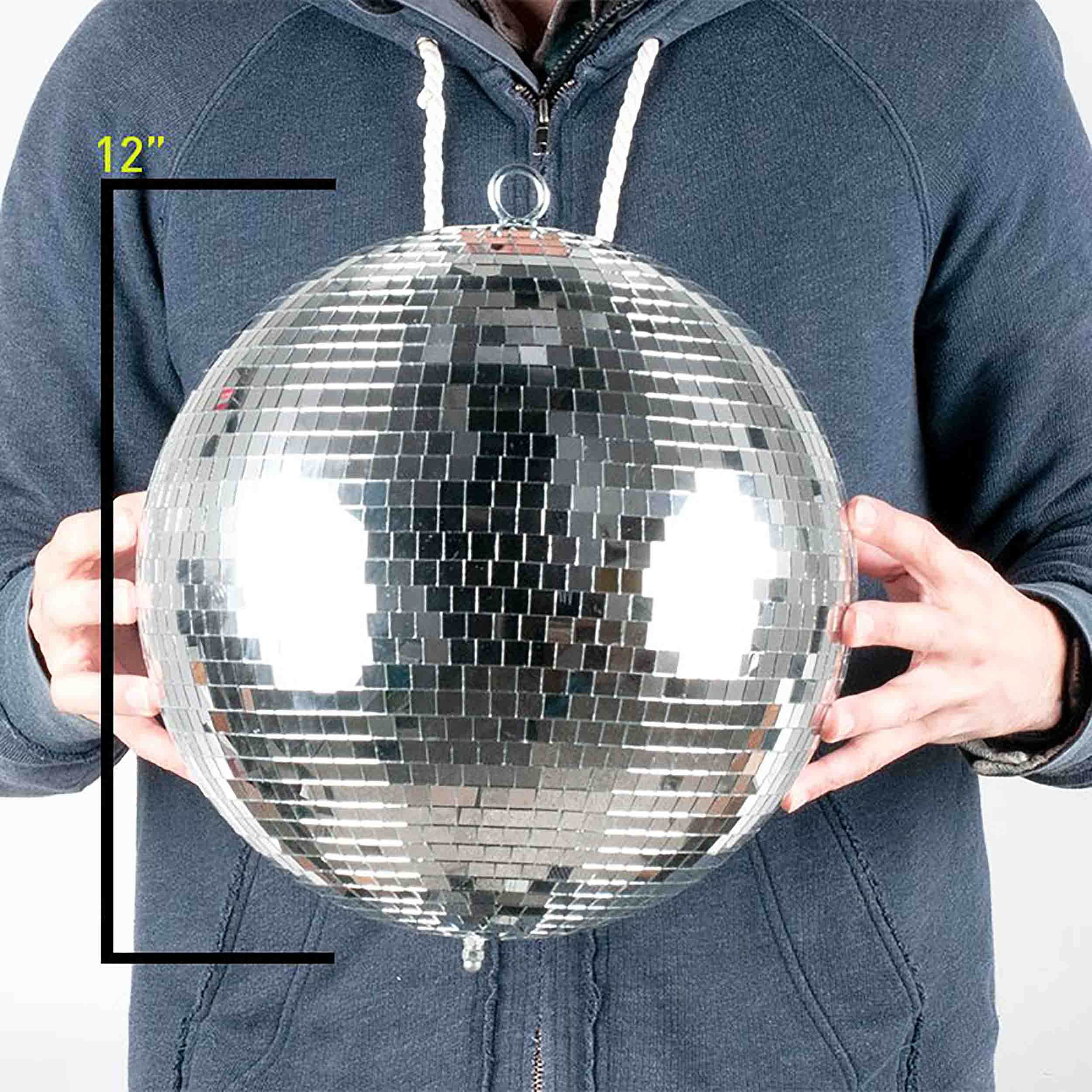 Eliminator Lighting EM12, 12 Inch Mirror Ball by Eliminator Lighting