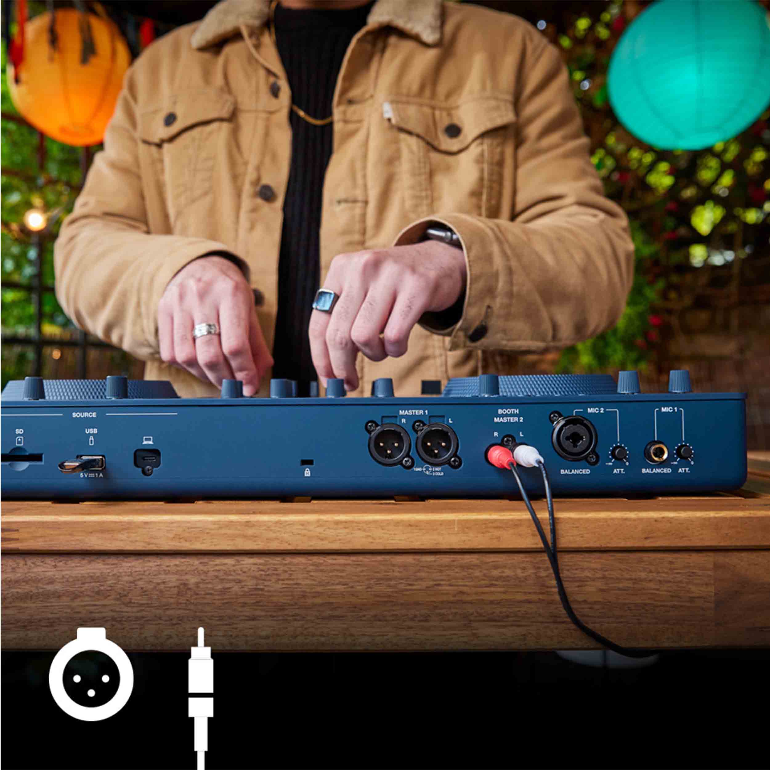 Open Box: Alpha Theta Omnis-Duo, Portable All-In-One DJ System 2-Ch DJ Controller by Alpha Theta