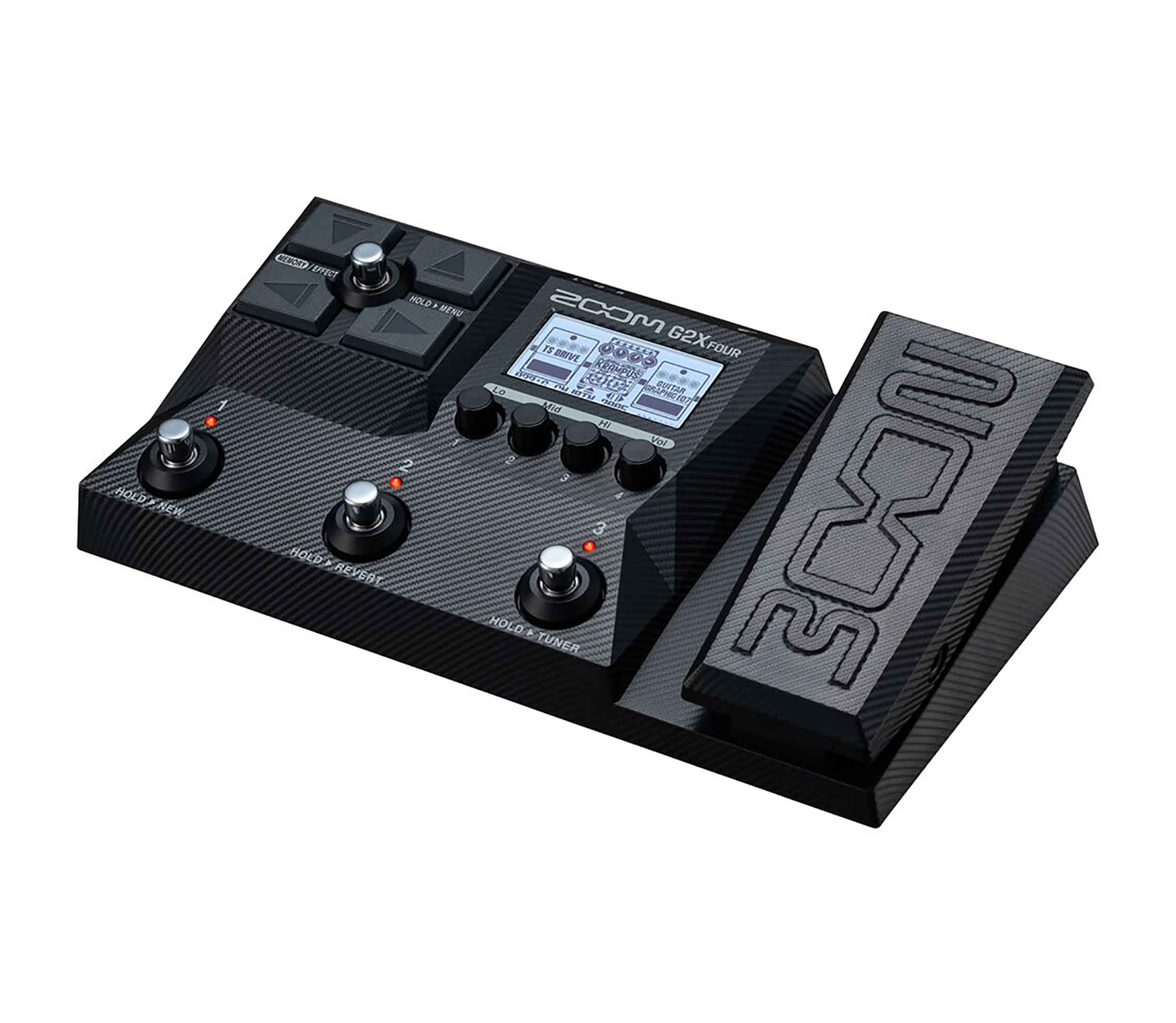 ZOOM G2X Four, Multi-Effect Guitar Pedal - Black by Zoom