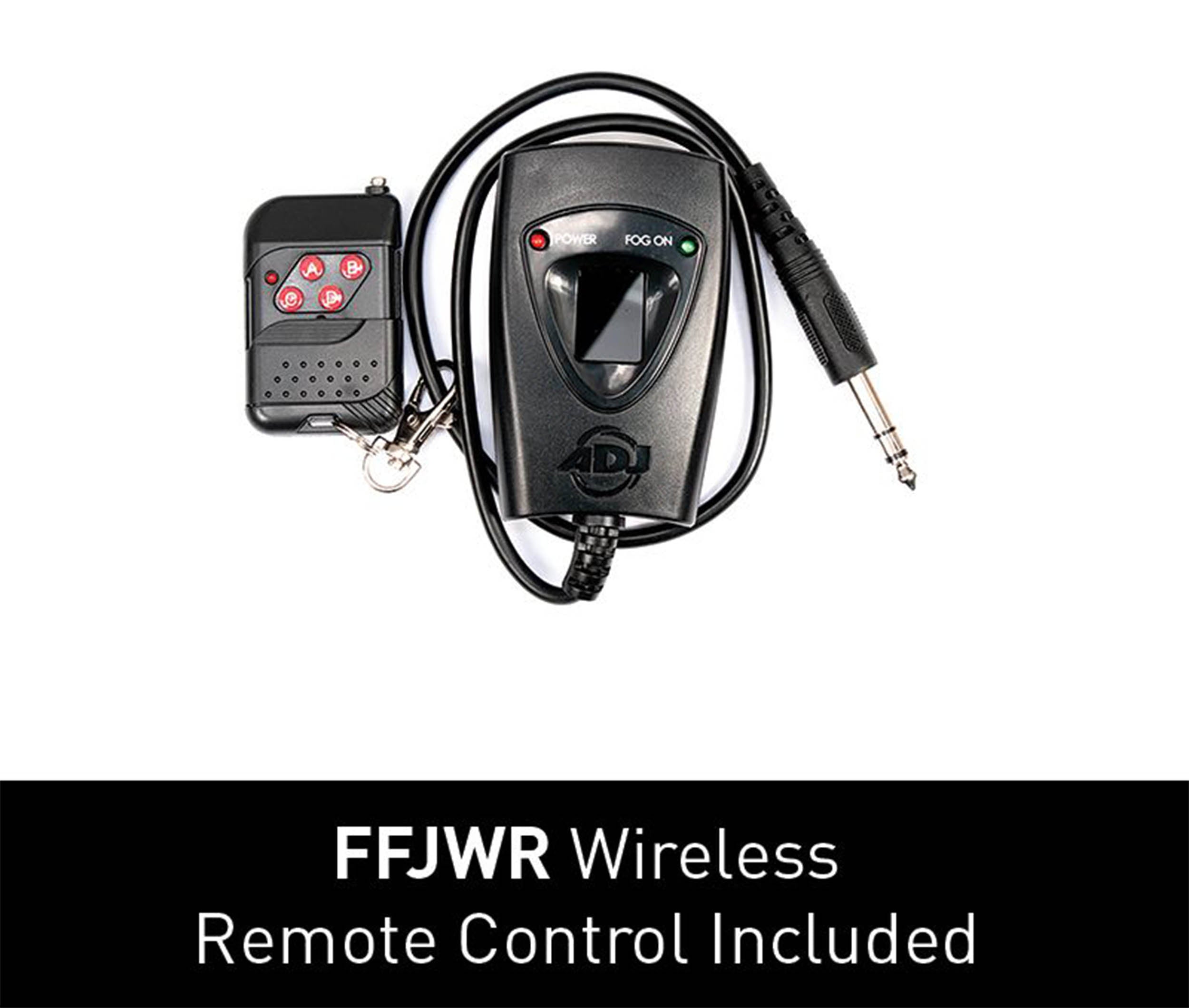 ADJ Fog Fury Jett Pro, High Output Multi Positional Fog Machine with LEDs and Wireless DMX by ADJ