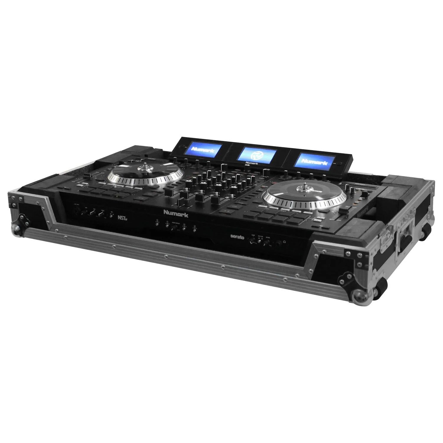 B-Stock: Odyssey FZPIDDJRZW DJ Flight Case for Pioneer DDJ-RZ / SZ / SZ2 and Numark NS7 / NS7II / NS7III by Odyssey