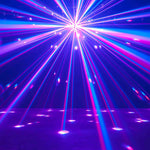 ADJ STARBURST, RGBWA+UV LED Mirror Ball Effect by ADJ