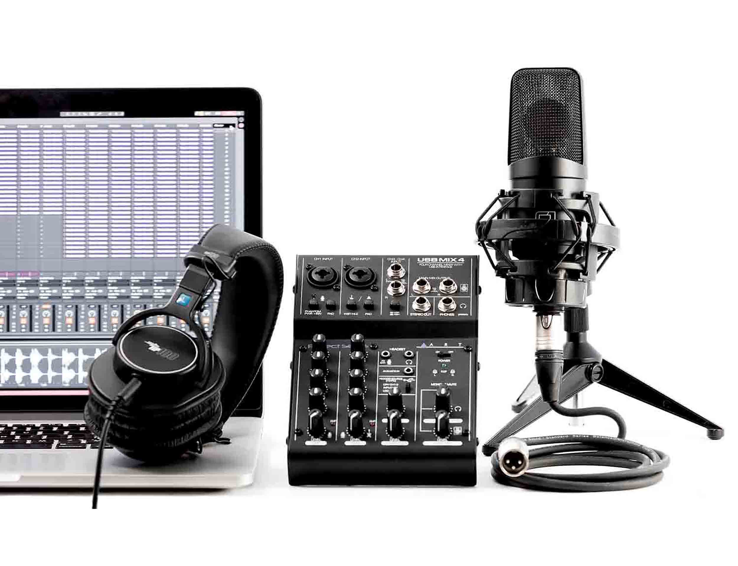 Art USBMix4, 4 Channel Mixer and USB Audio Interface by ART