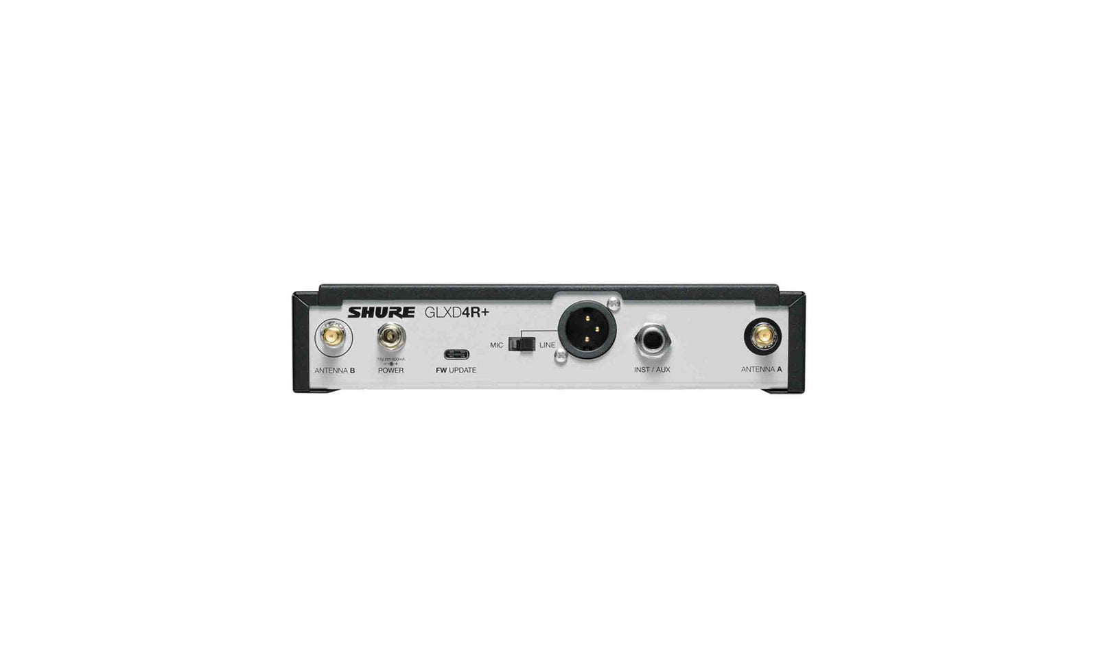 Shure GLXD24R+/SM58-Z3 Digital Wireless Rack System with SM58 Vocal Microphone by Shure