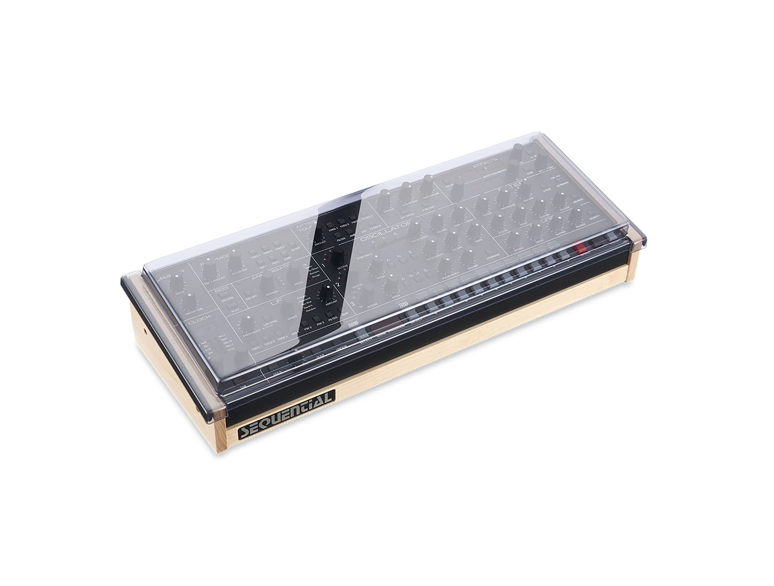 Decksaver DS-PC-TRIGON6DESKTOP, Protection Cover for Trigon-6 Synthesizer by Decksaver