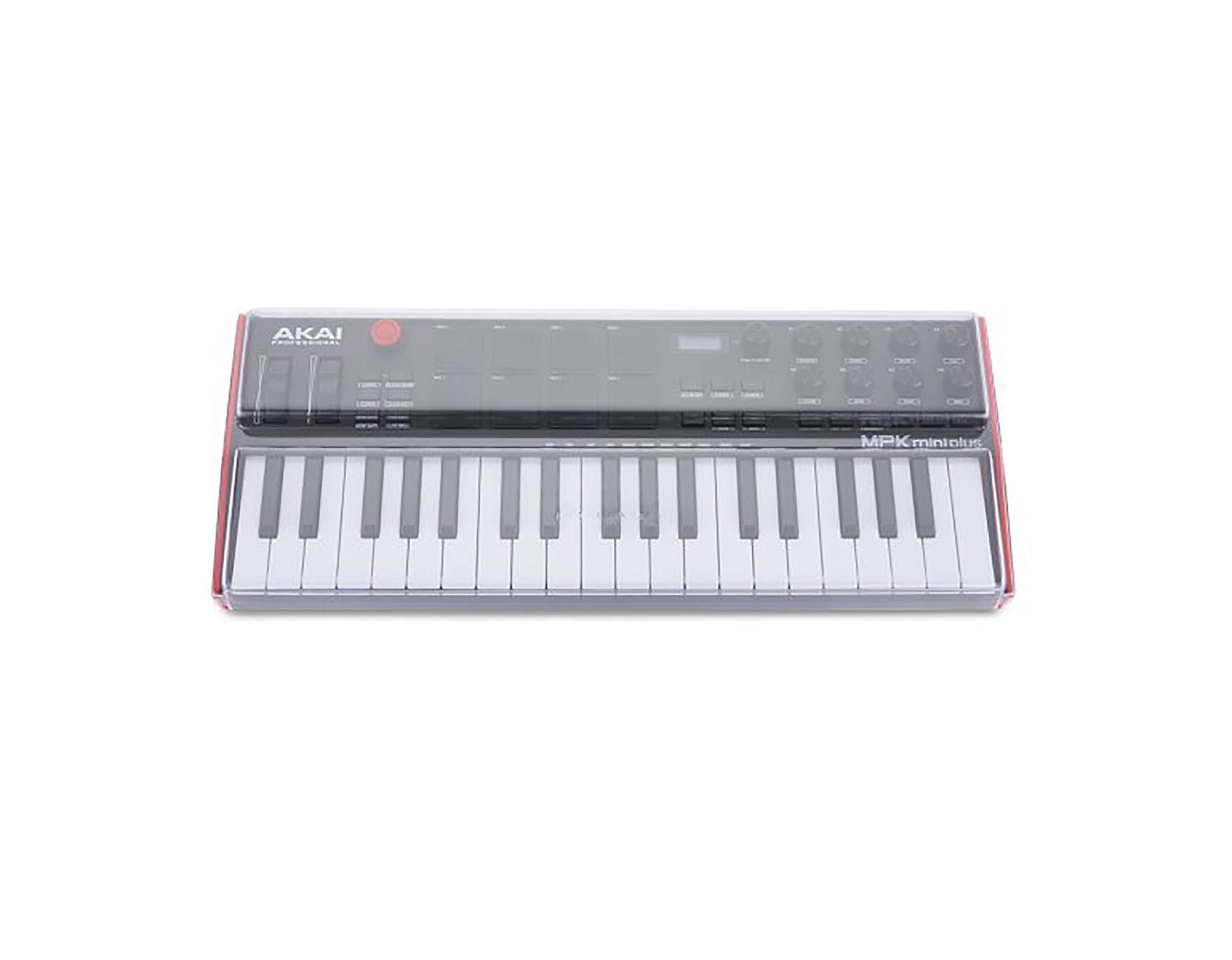 Decksaver DSLE-PC-MPKMINIPLUS, Transparent Protection Cover for AKAI MPK Mini Plus - Light Edition by Decksaver