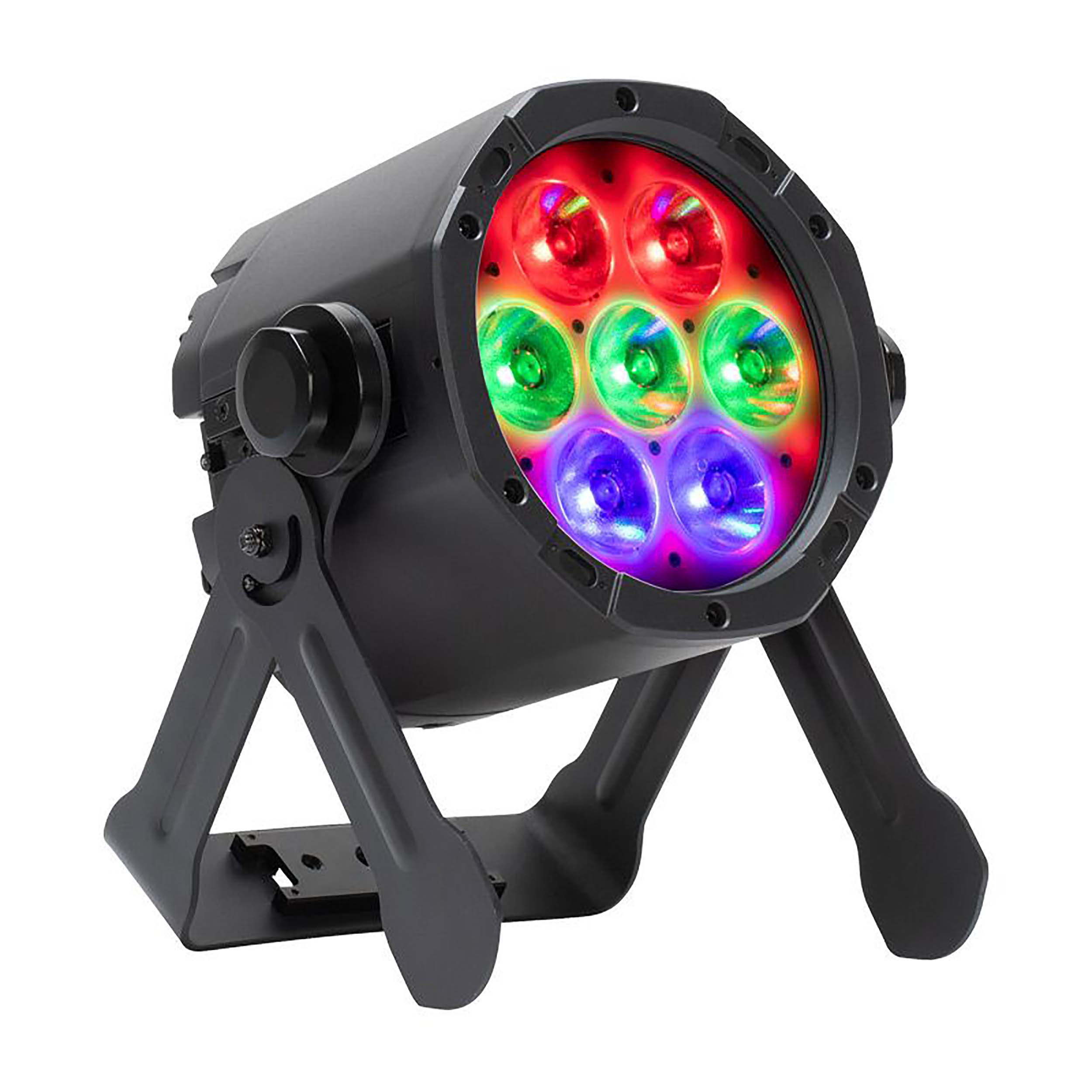 ADJ ElectraPix Par 7, IP65 Outdoor-Rated Battery Powered LED PAR - RGBAL+UV by ADJ