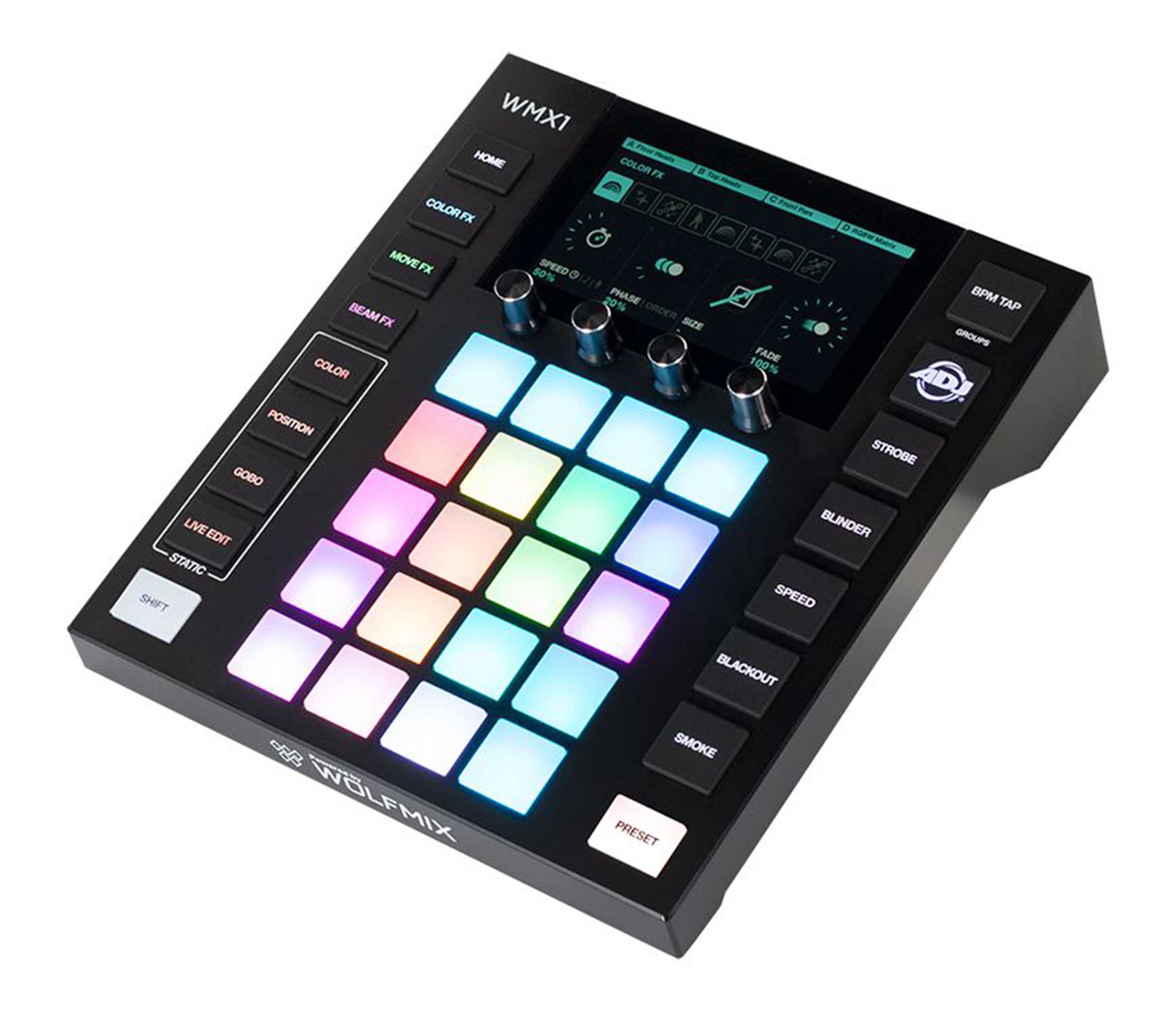 B-Stock Scratch & Dent: ADJ WMX1, Standalone DMX Lighting Control System by ADJ