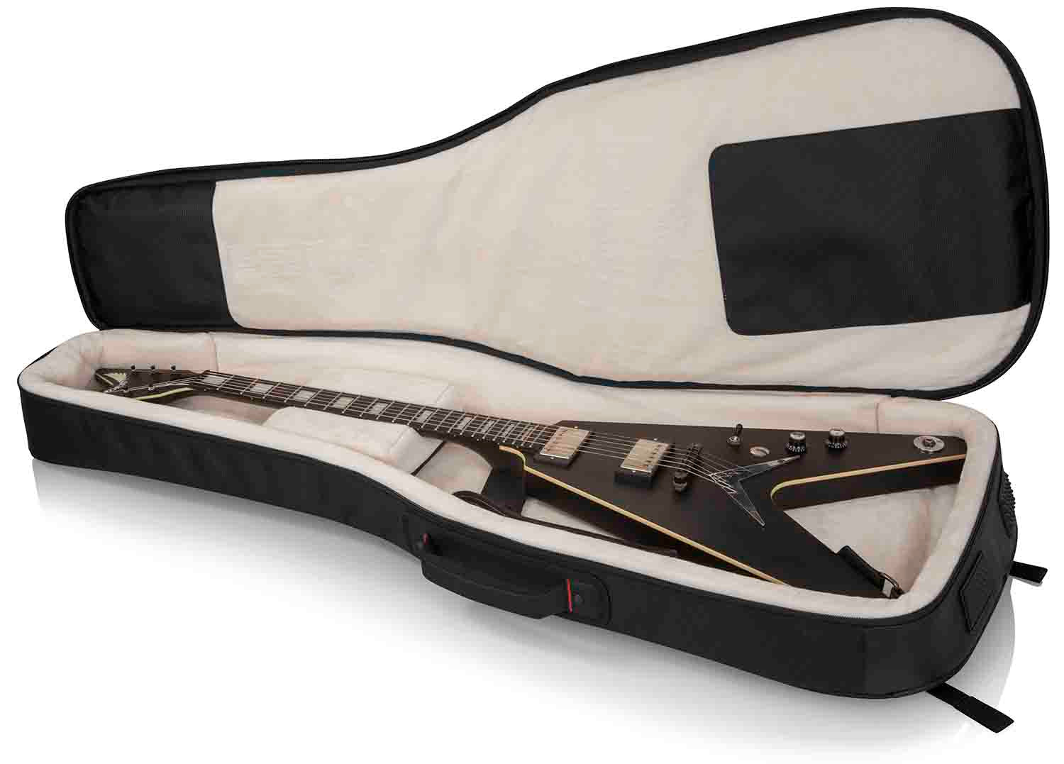 Gator Cases G-PG-335V Pro-Go series for 335 Flying V Style Guitar Gig Bag with Removable Backpack Straps by Gator Cases
