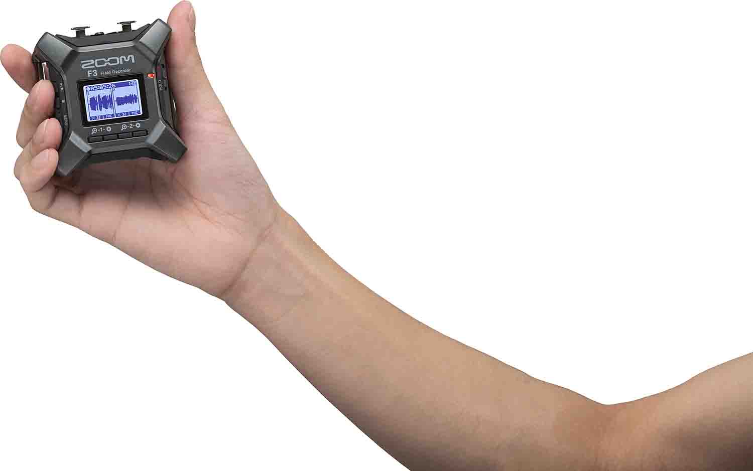 Zoom F3 2-Input / 2-Track Portable Field Recorder by Zoom