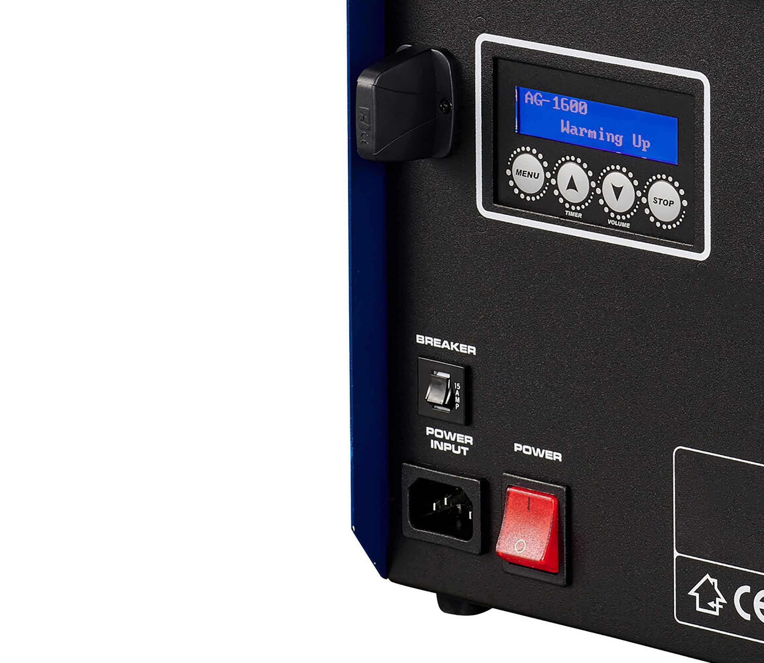 Air Guard AG-1600 Sanitizing Machine with Built in Clock and Calendar - 1500W by Air Guard