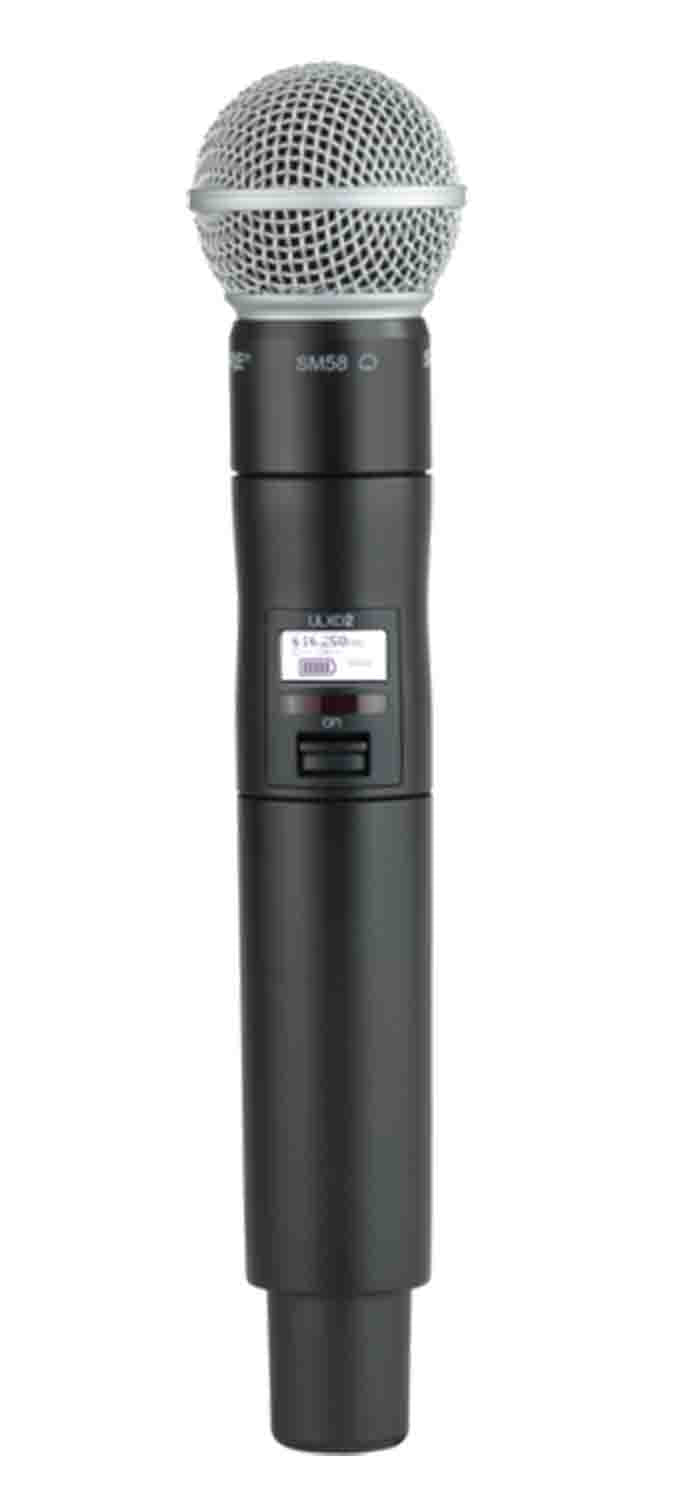 Shure ULXD2/SM58 Digital Handheld Wireless Microphone Transmitter with SM58 Capsule by Shure