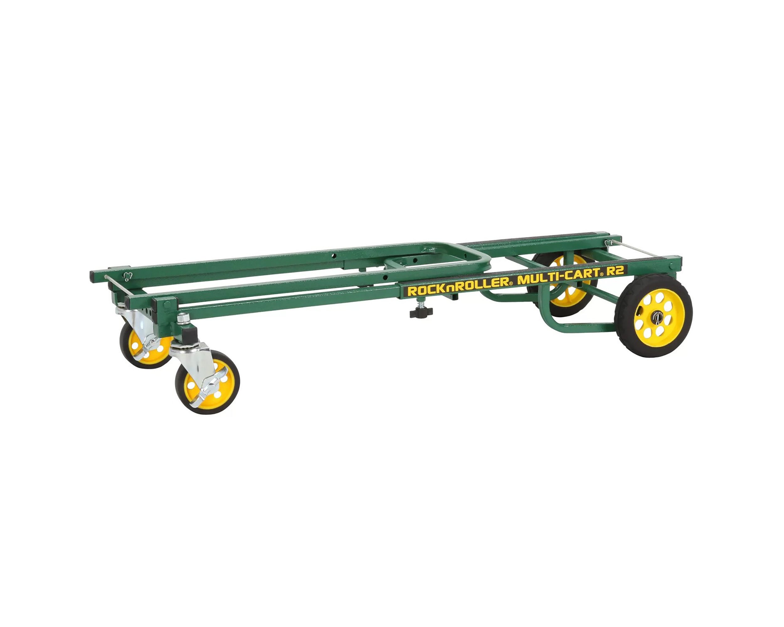 RockNRoller R2RT-BL Micro 8-in-1 Equipment Multi Cart - Green by Rock N Roller
