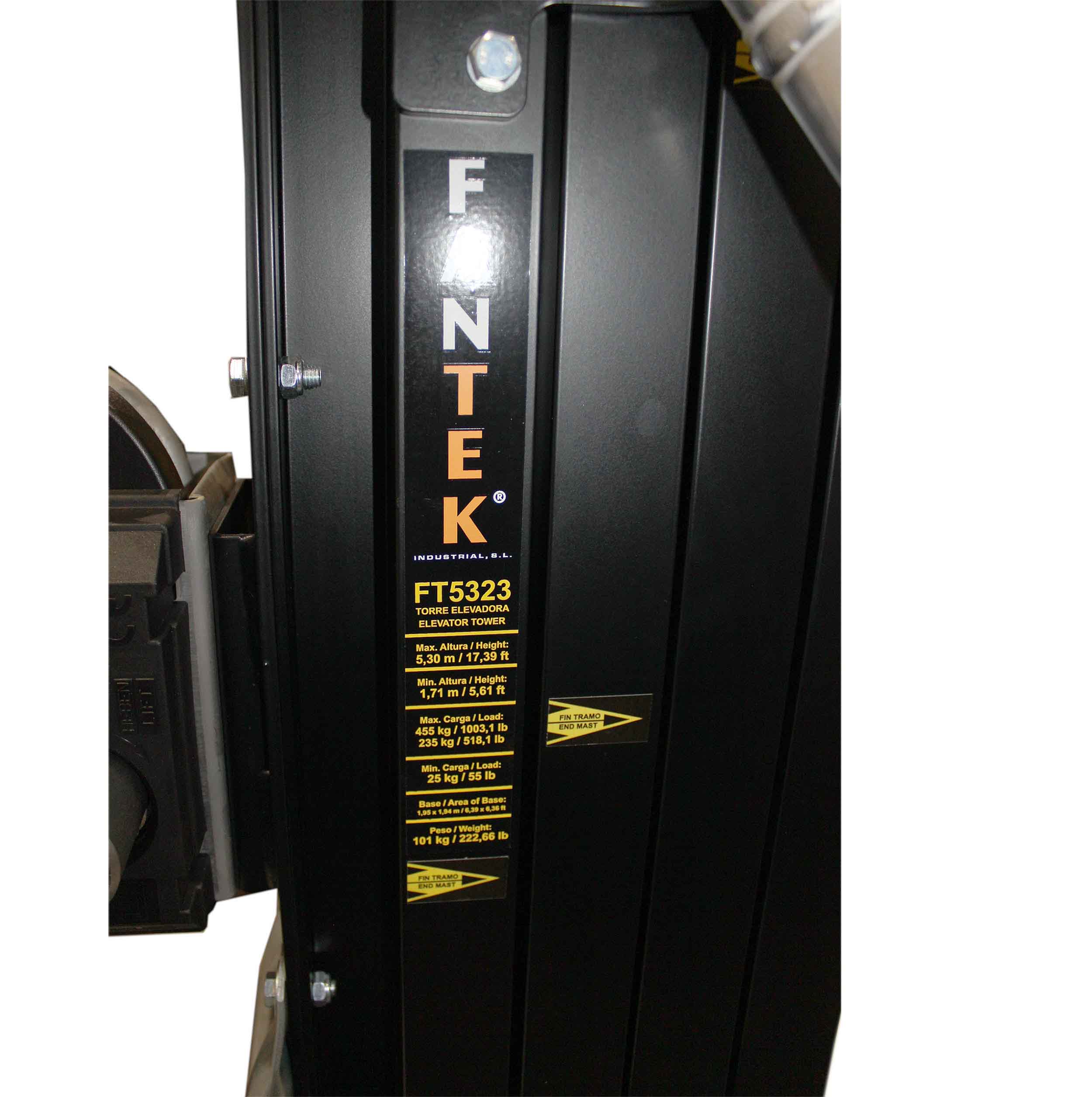 ProX XTF-FT5323 X2 DJ Package FANTEK Compact Front-Loading Lifting Tower - 518 lb Load Capacity by ProX Cases