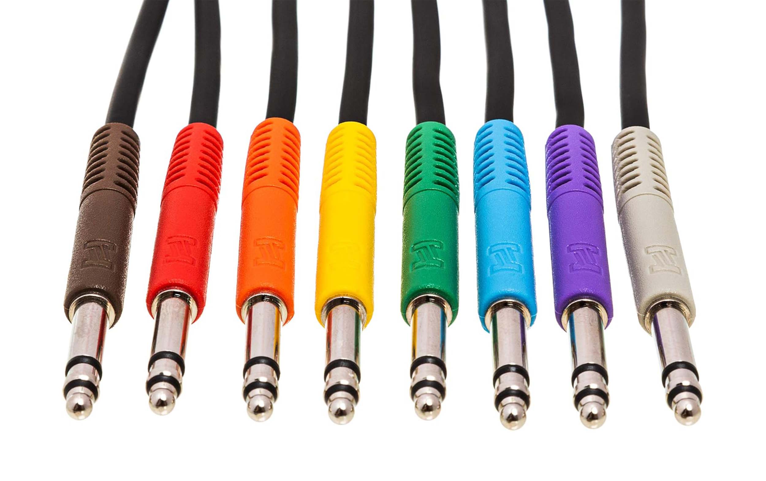Hosa TTS-845 Patchbay TT Male to TT Male Bantam Cable - 1.5ft by Hosa