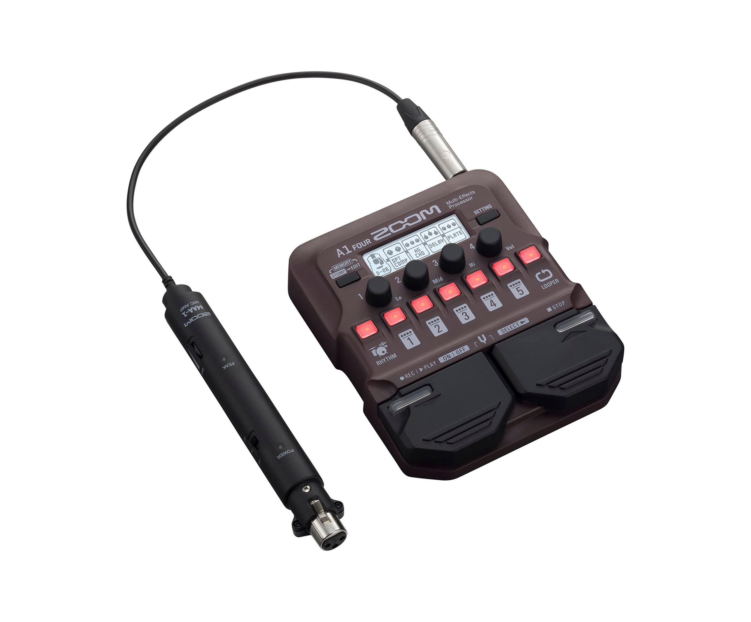 Zoom A1 Four, Acoustic Multi-Effects Processor by Zoom