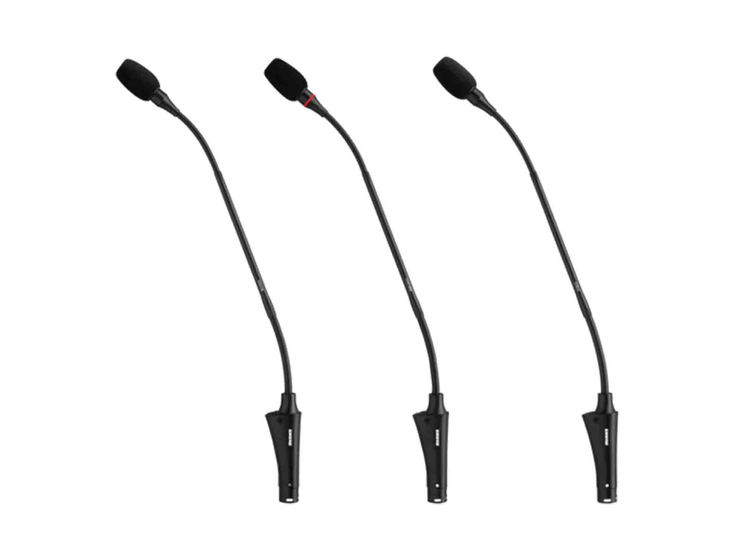 Shure CVG Centraverse Gooseneck Condenser Microphones with Inline Preamplifier by Shure