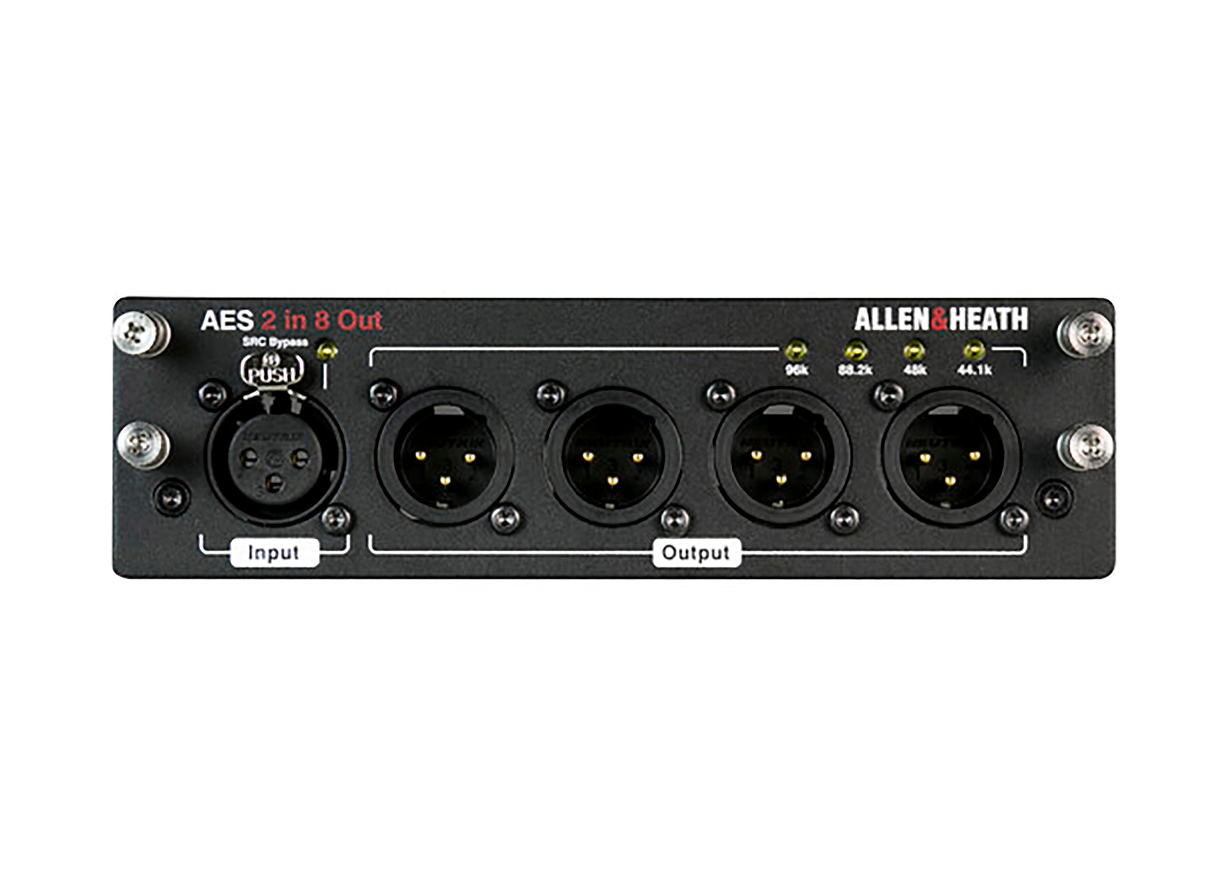 Allen & Heath AH-M-DL-AES2I8O-A Module with 2 Inputs, 8 Outputs and SRC - 32 kHz - 192 kHz by ALLEN & HEATH