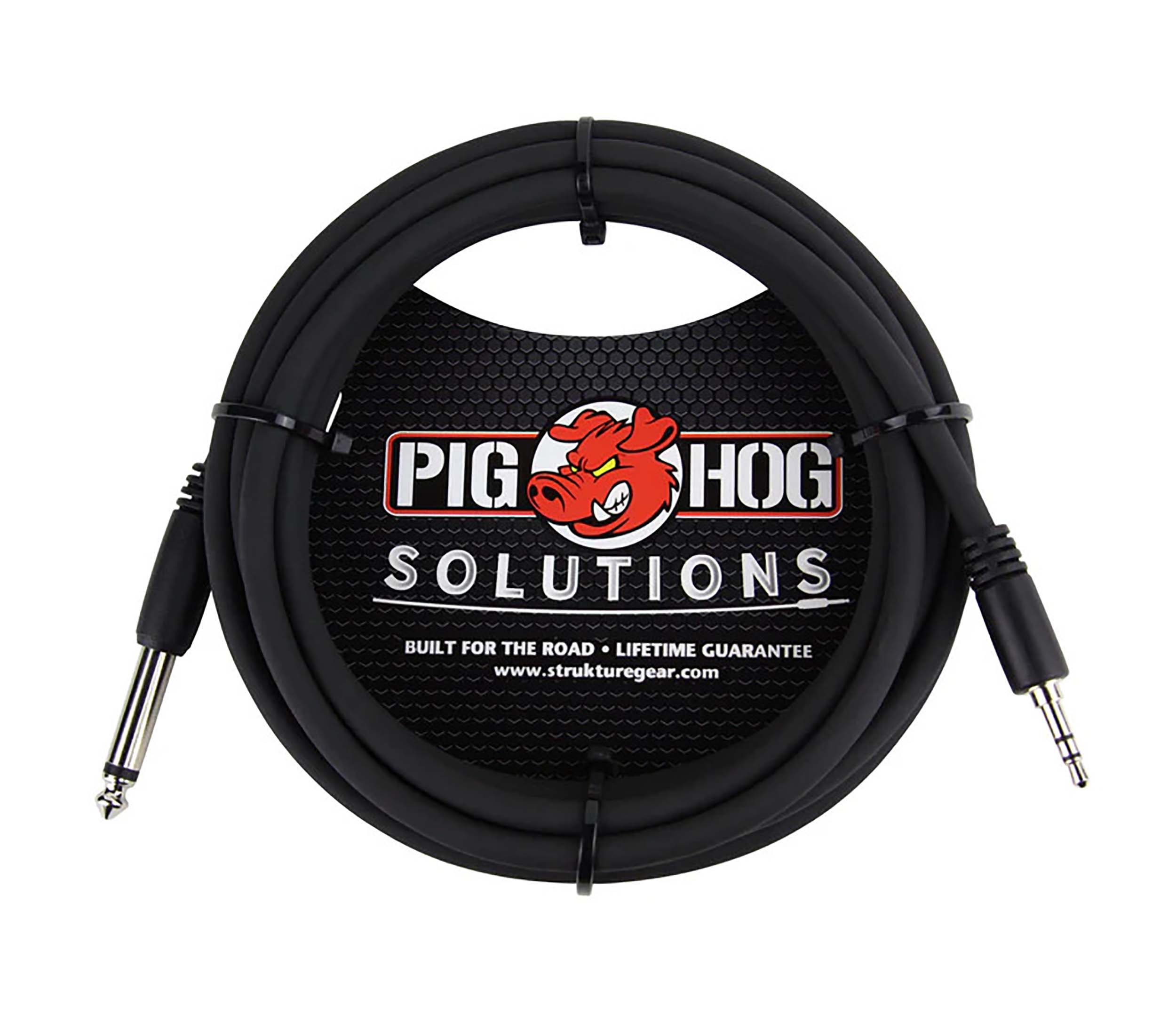 Pig Hog PX-35T4M, 3.5MM TRS TO 1/4" Mono Cable - 10 Ft by PigHog