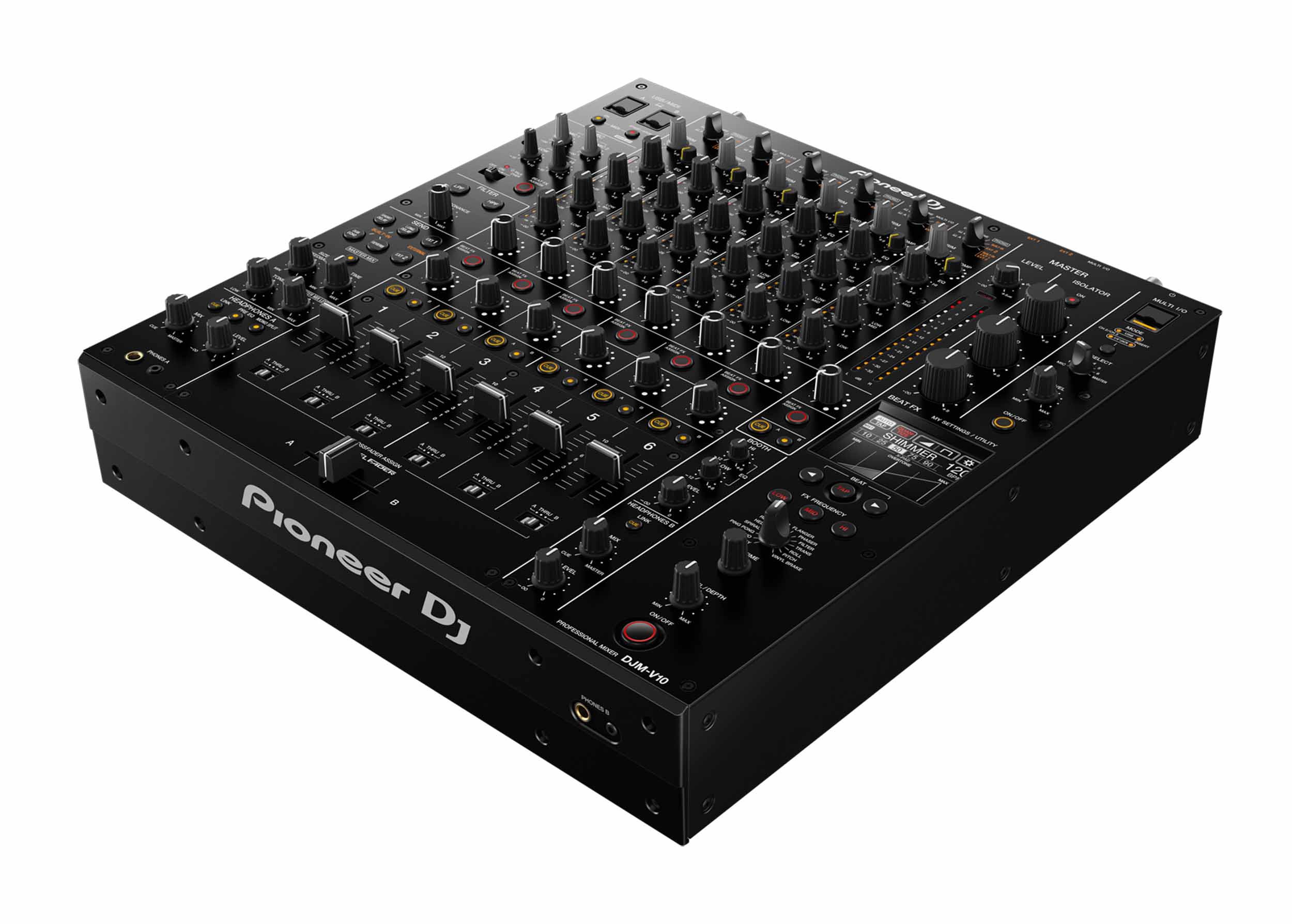 Pioneer DJ DJM-V10 Creative Style 6-Channel Professional DJ Mixer by Pioneer DJ