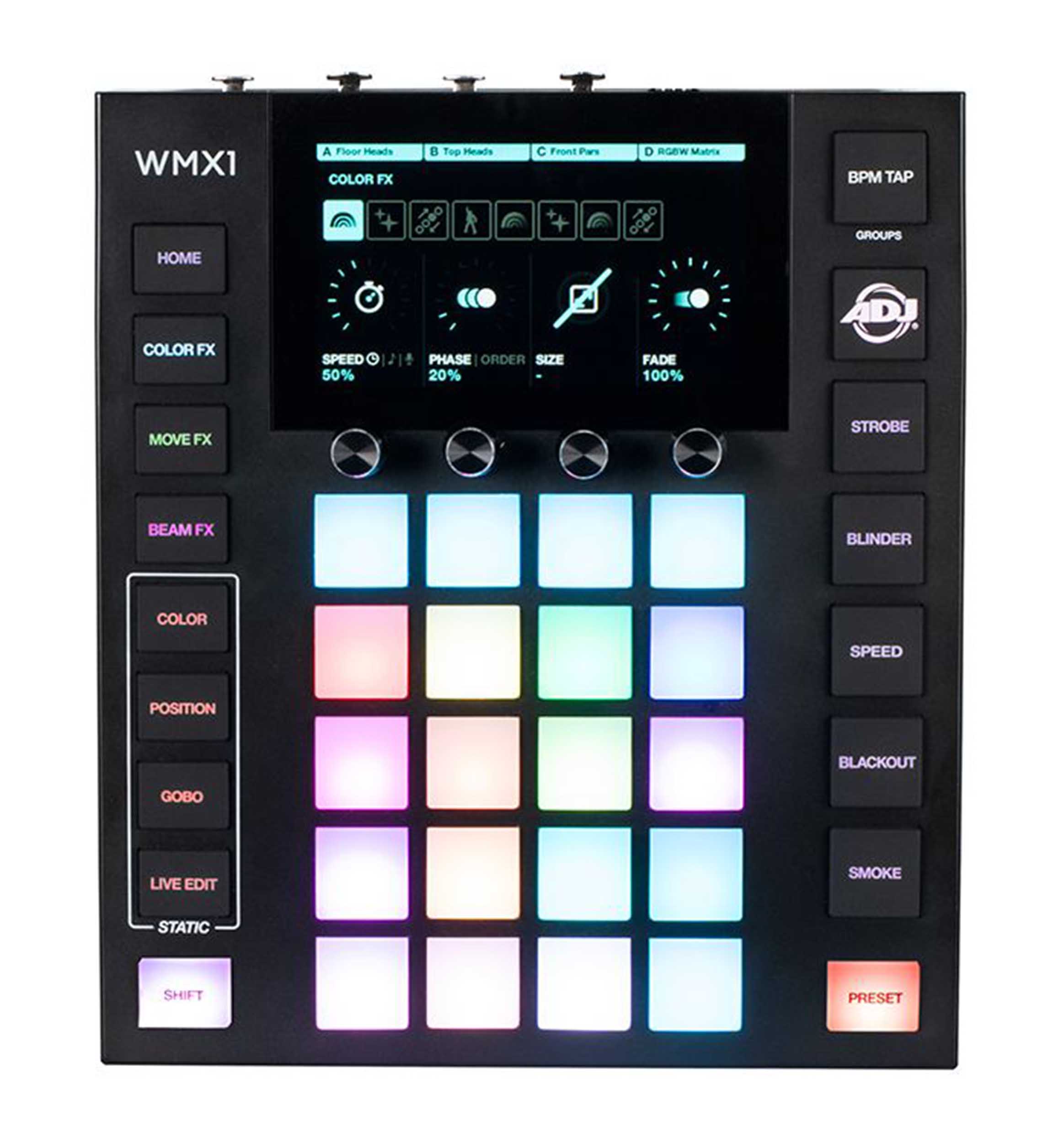 ADJ WMX1, Standalone DMX Lighting Control System by ADJ