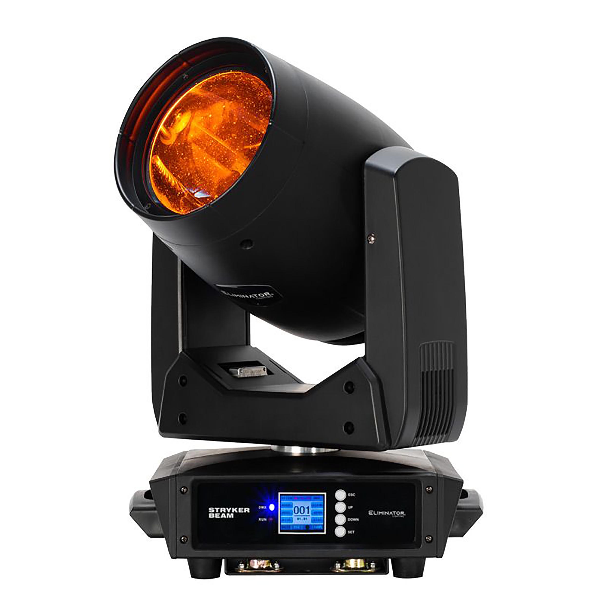 Eliminator Lighting Stryker Beam, Moving Head Lighting Fixture - 100 Watt by Eliminator Lighting