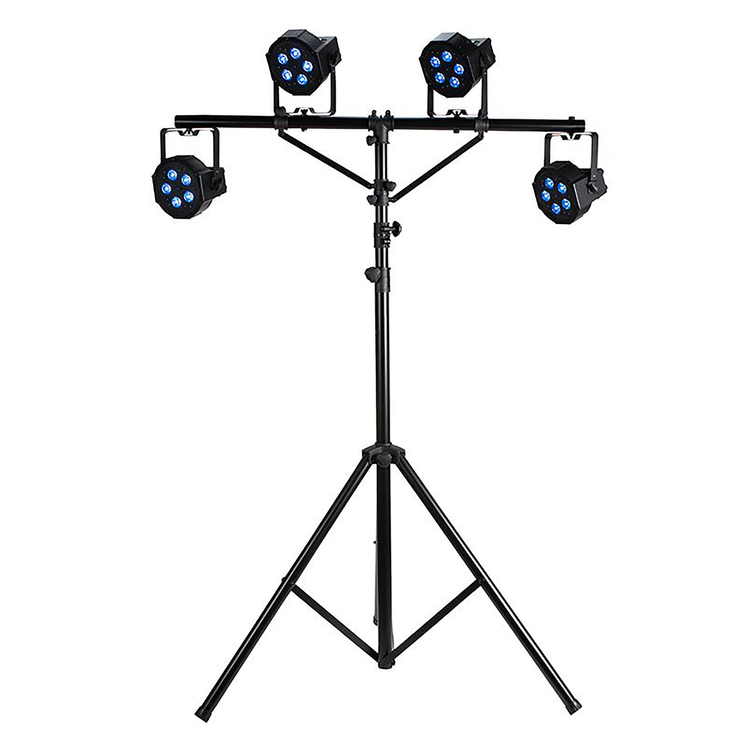 Accu Stand LTS2 AS, Aluminum T-Bar Tripod - 12 Ft by ADJ