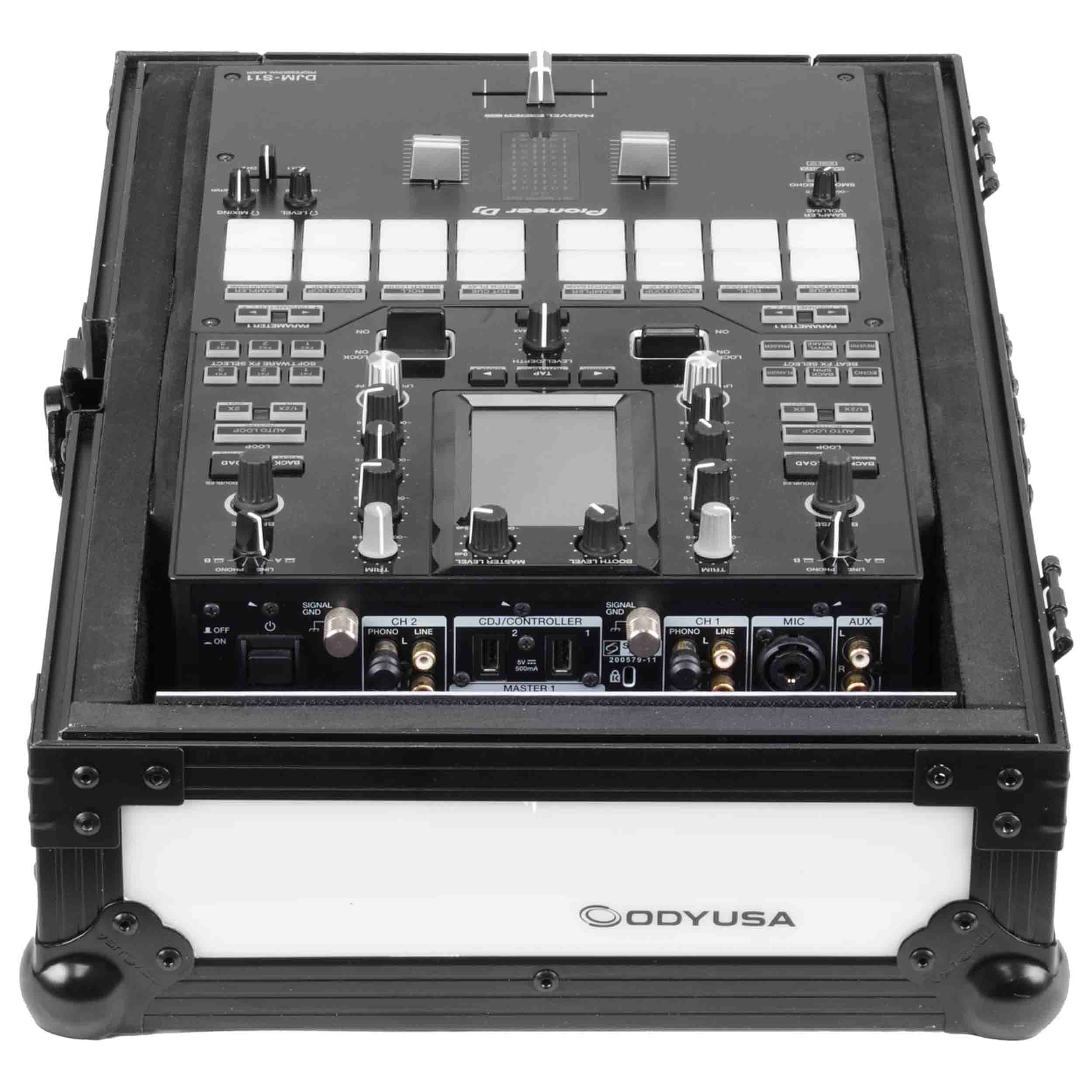 Odyssey FFX11MIXBL, LED Black Label Universal Format DJ Mixer Flight FX Case - 10 to 11 Inches by Odyssey