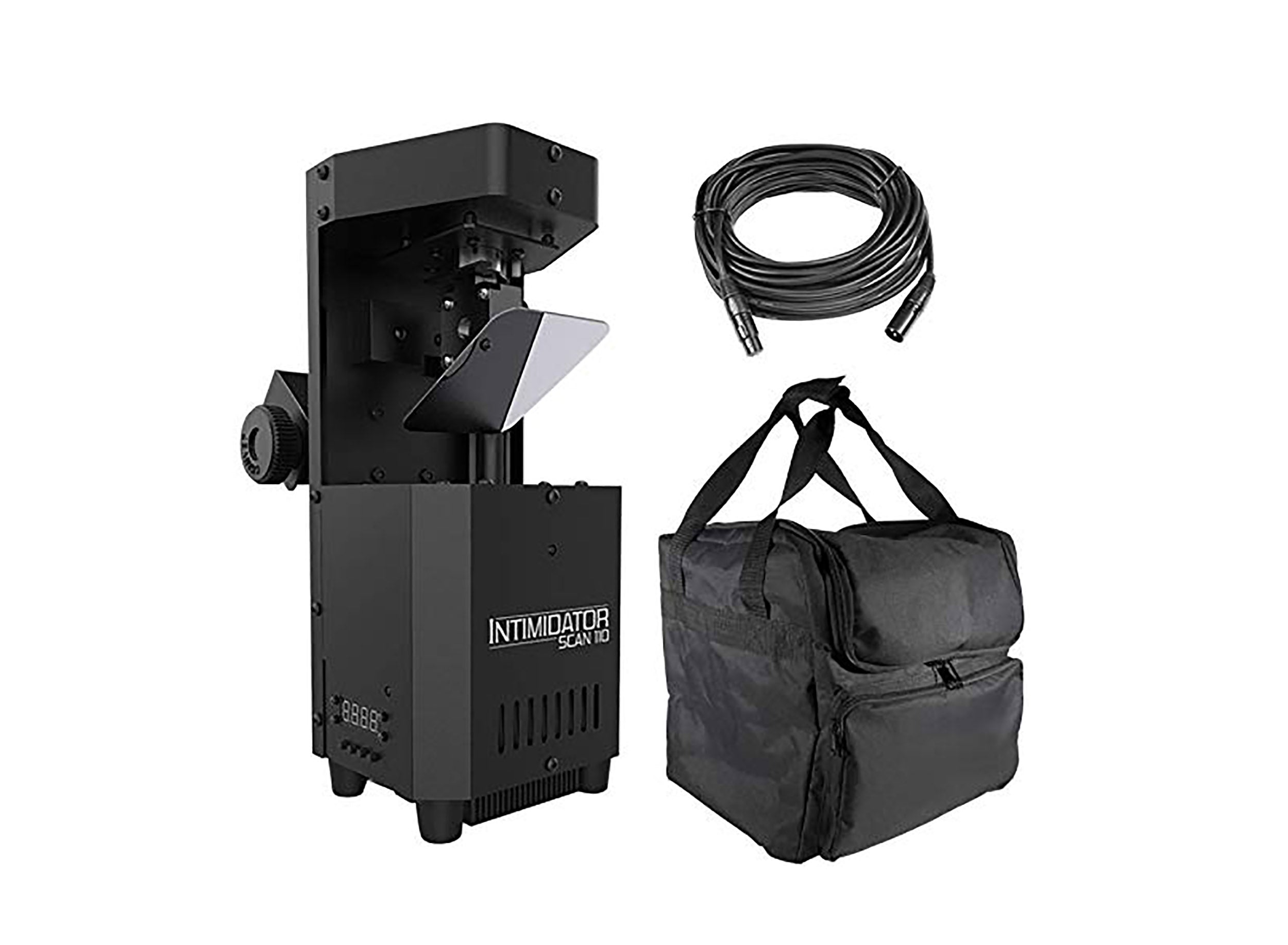 Chauvet DJ Intimidator Scan 110 Lightweight LED Moving Beam Scanner with Gear Bag Package by Chauvet DJ