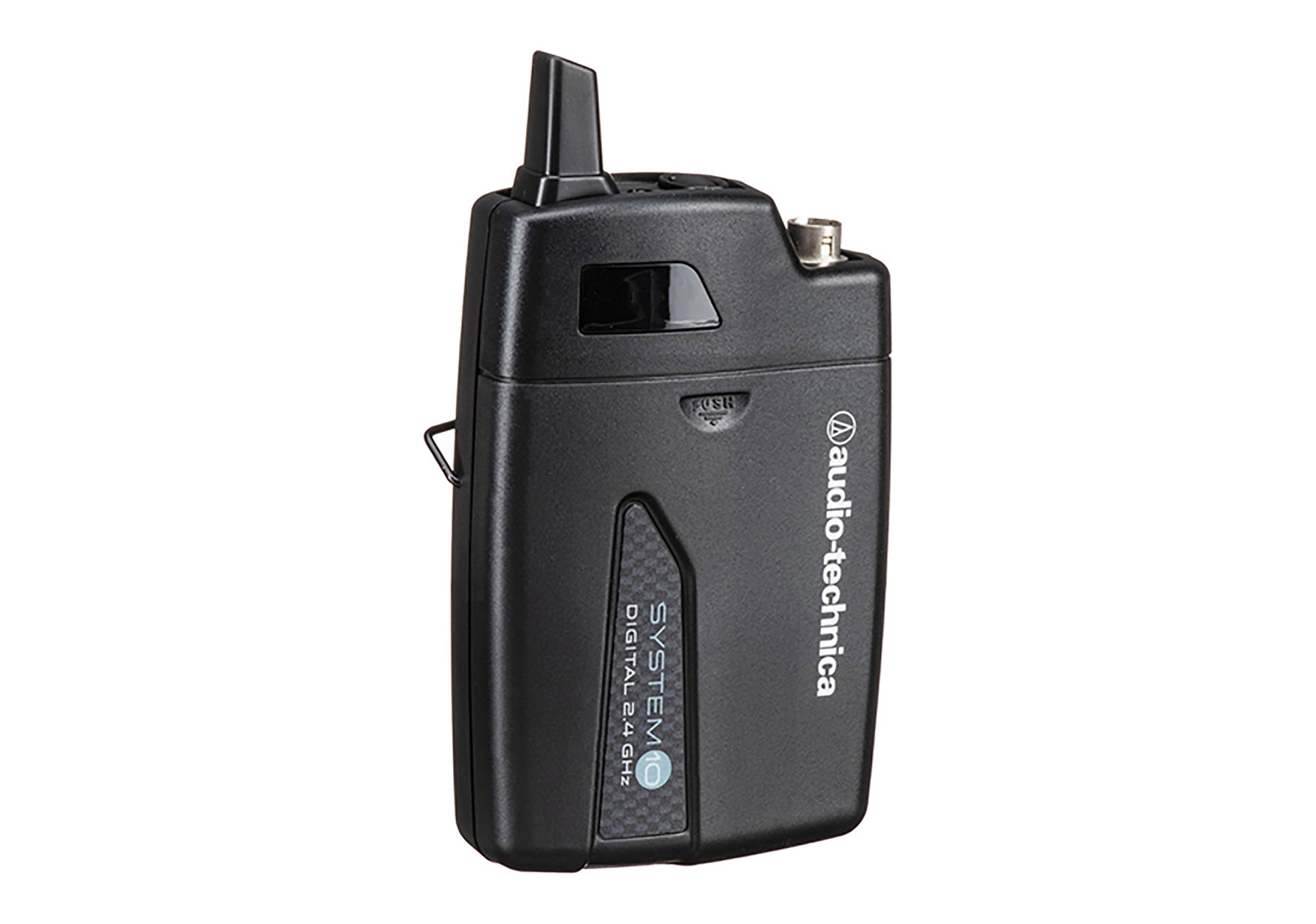 Audio-Technica ATW-T1001, System 10 Digital Wireless Bodypack Transmitter - 2.4 GHz by Audio-Technica