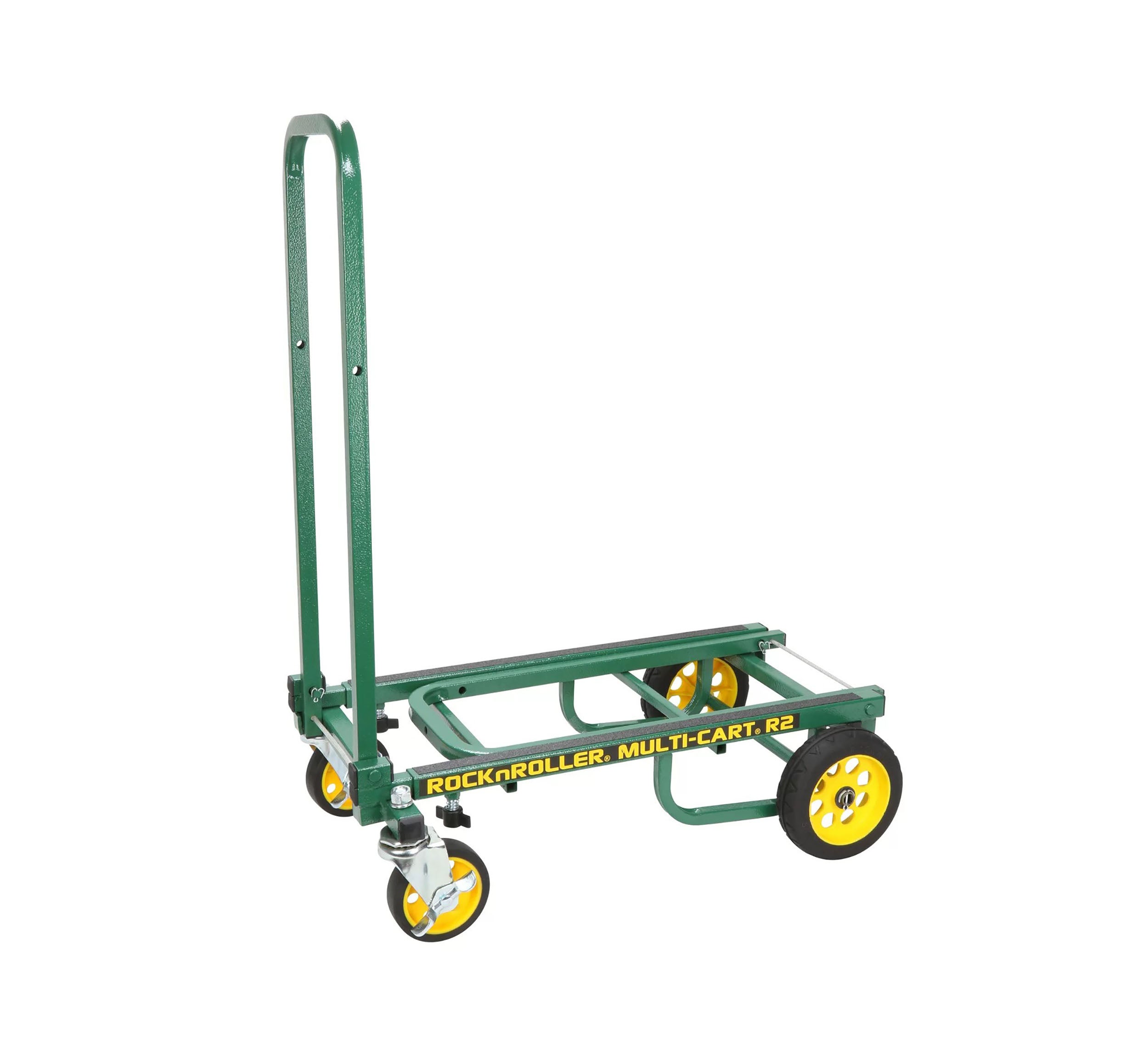 RockNRoller R2RT-BL Micro 8-in-1 Equipment Multi Cart - Green by Rock N Roller