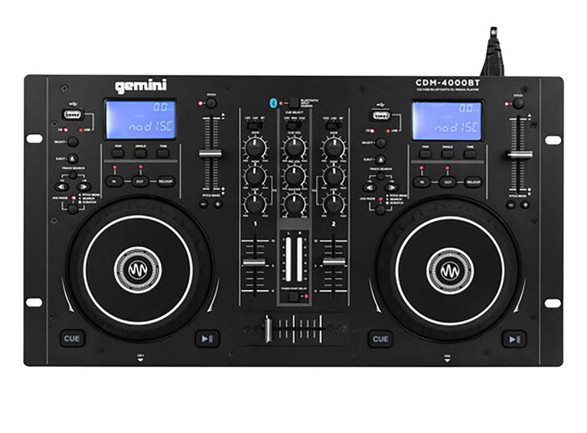 B-Stock: Gemini Sound CDM-4000BT, Dual CD/USB Media Player with Bluetooth by Gemini Sound