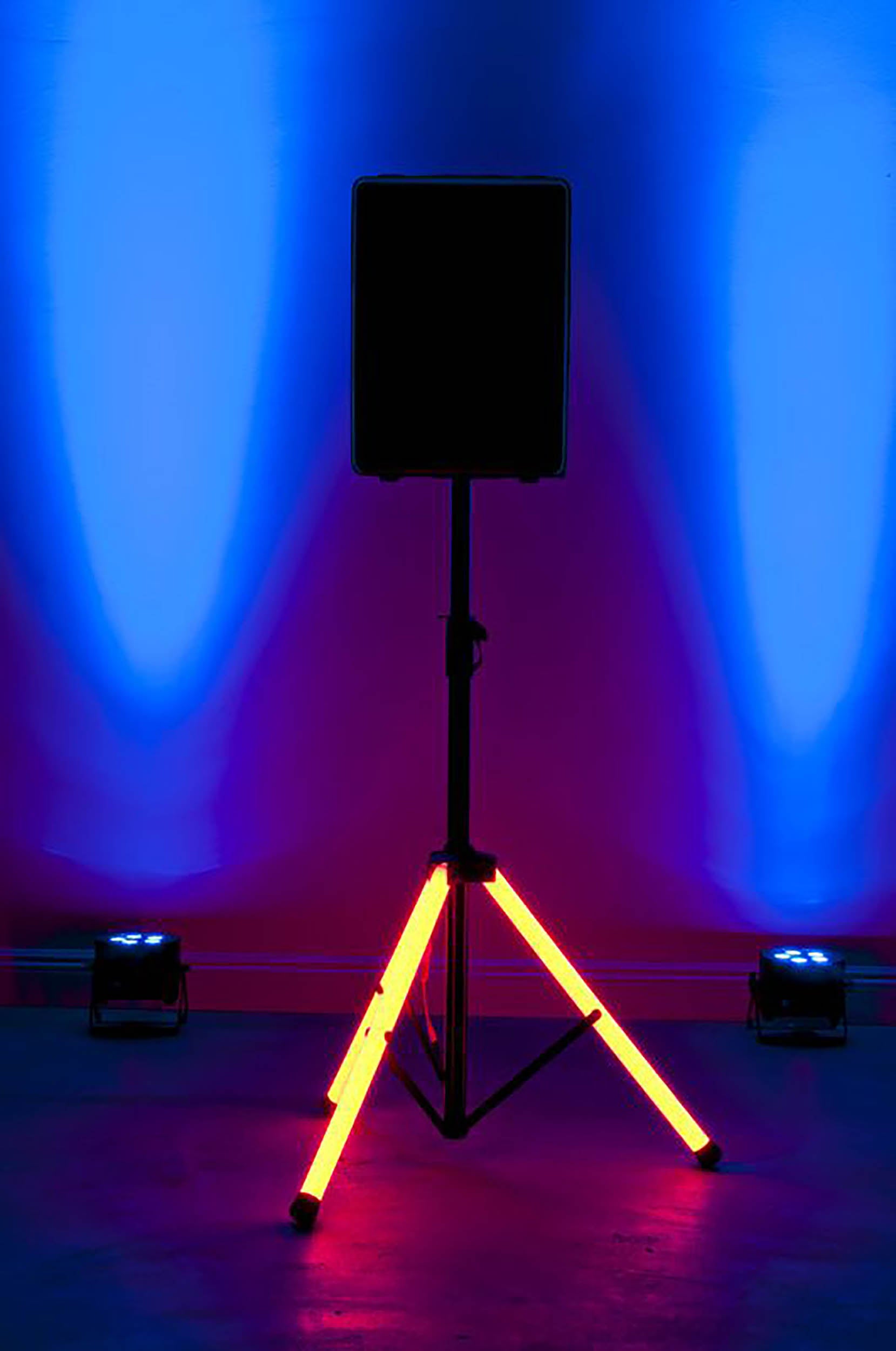 ADJ Color Stand LED, Speaker Stand with Color LEDs and IR Control by ADJ