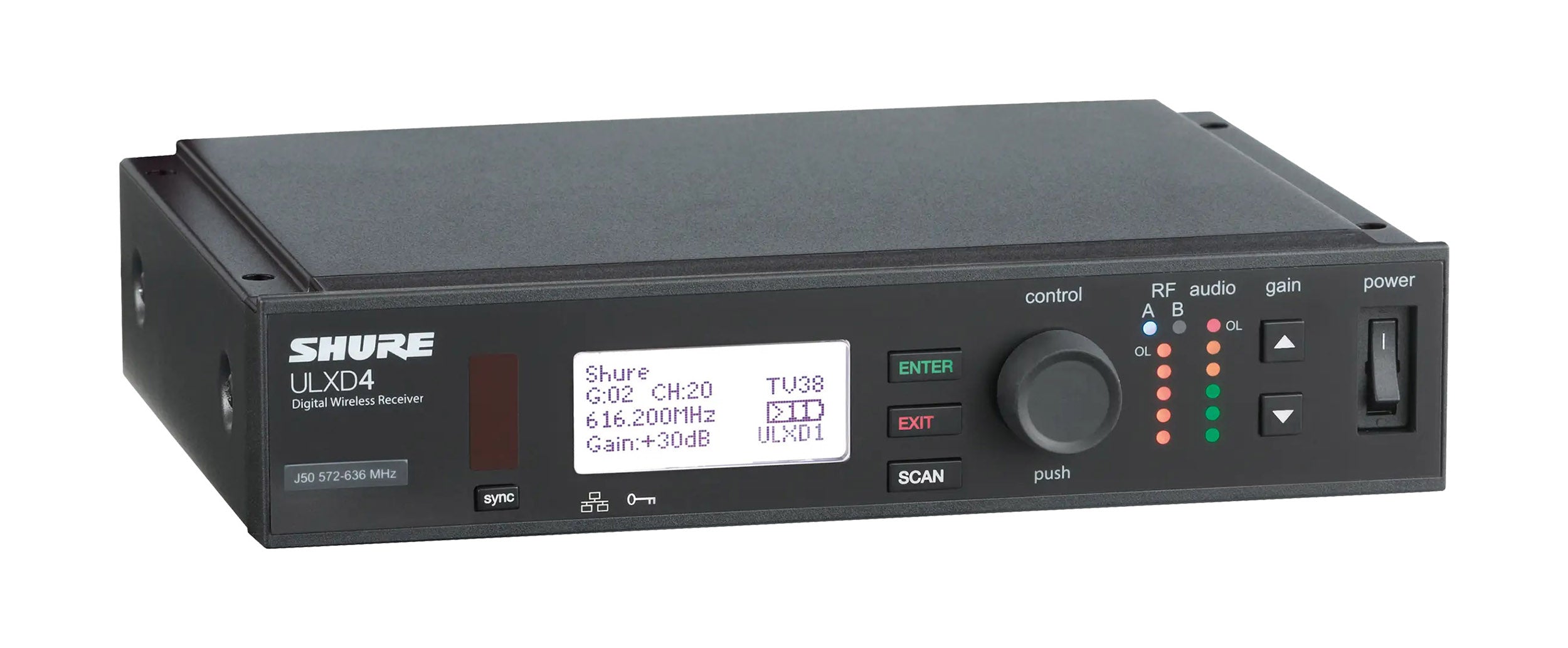 Shure ULXD4-X52, Single-Channel Digital Wireless Receiver by Shure