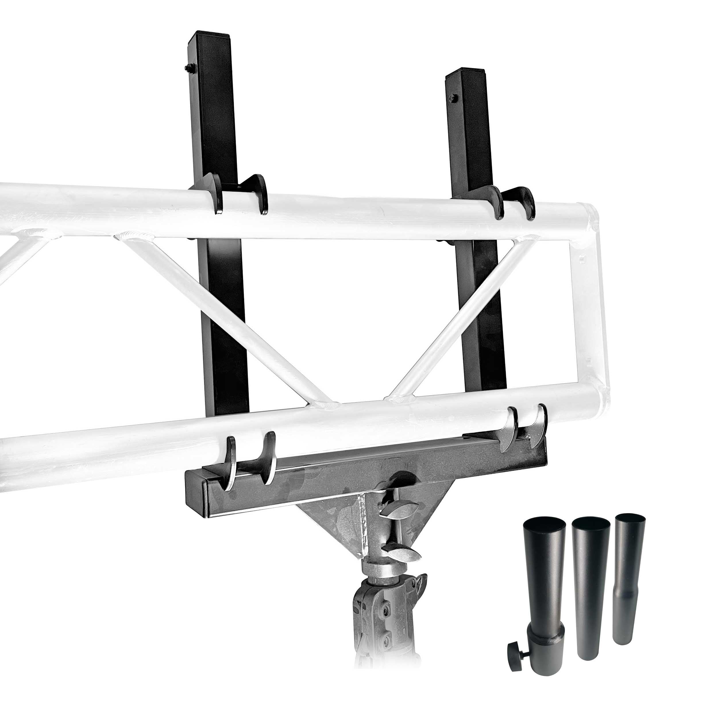 ProX F32 I-Beam Truss & Lifting Tower Package with (2) 6.56Ft Truss Segments, (2) Mount Brackets and (2) Lifting Towers by ProX Cases