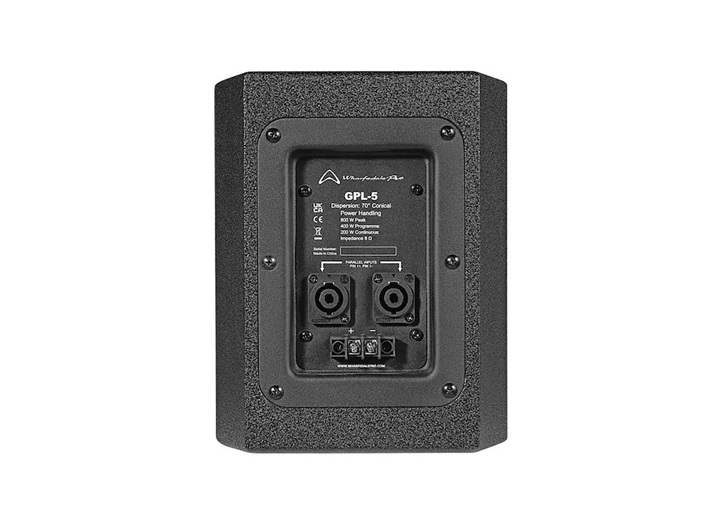 Wharfedale GPL-5 BK, 5-Inches Active Full-Range Speaker by Wharfedale Pro