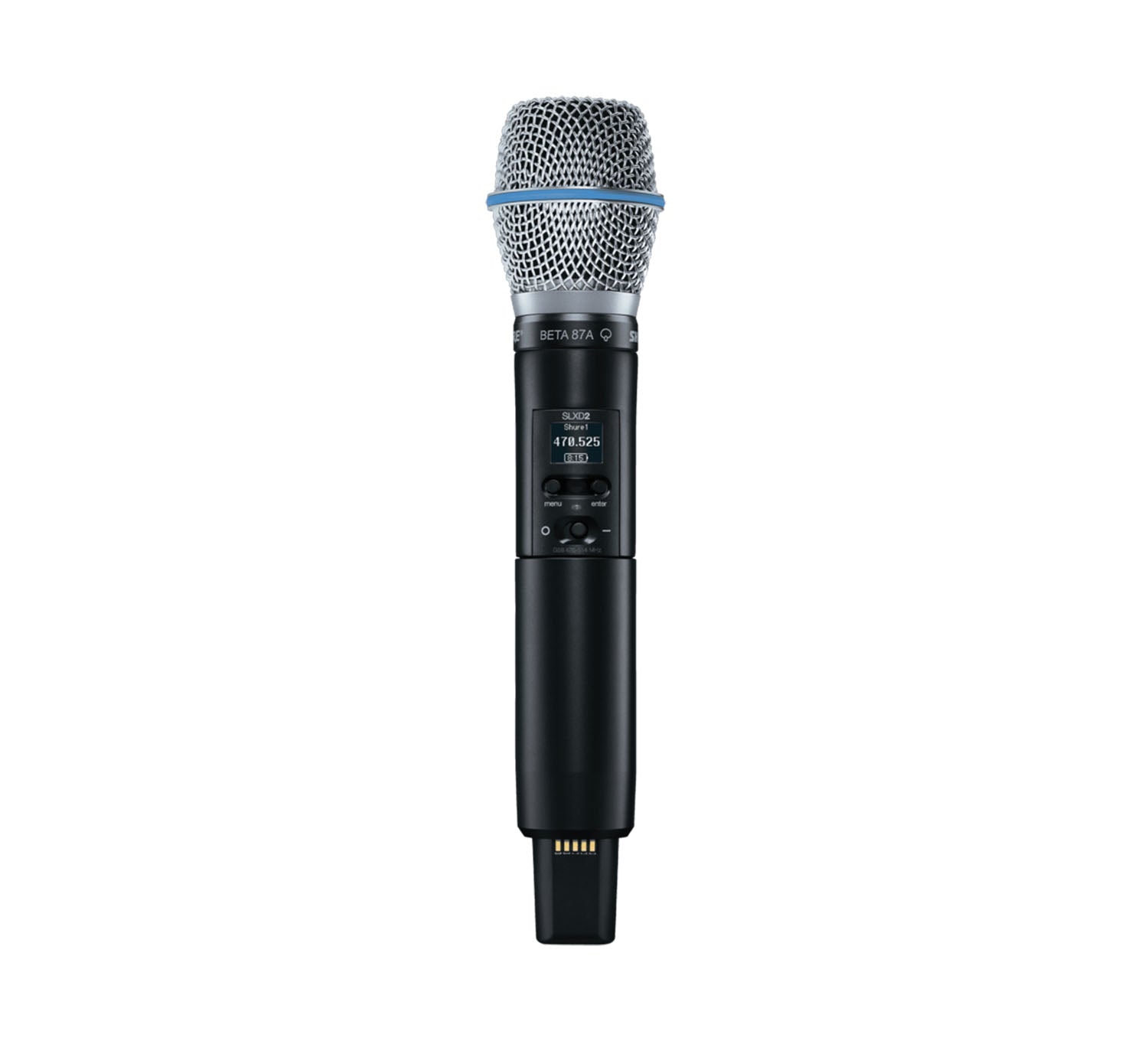 Shure SLXD2/B87A Handheld Wireless Microphone Transmitter with Beta 87A Interchangeable Capsule by Shure