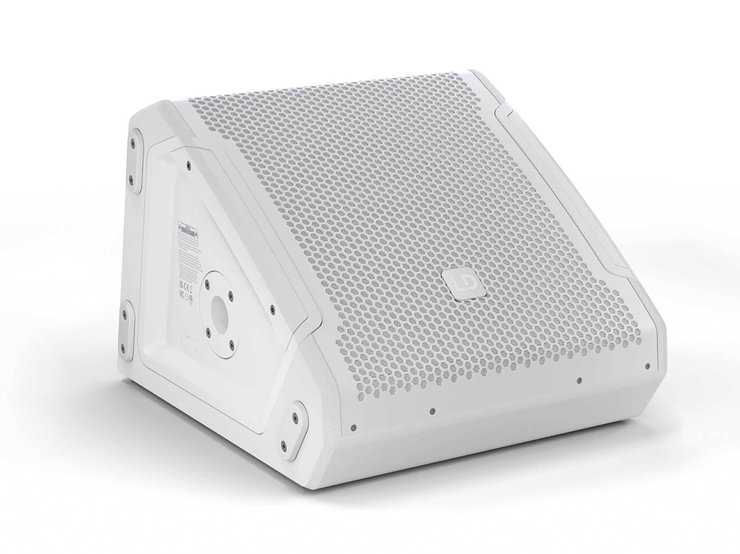 LD System LDS-MON10AG3W, 10" Powered Coaxial Stage Monitor - White by LD Systems