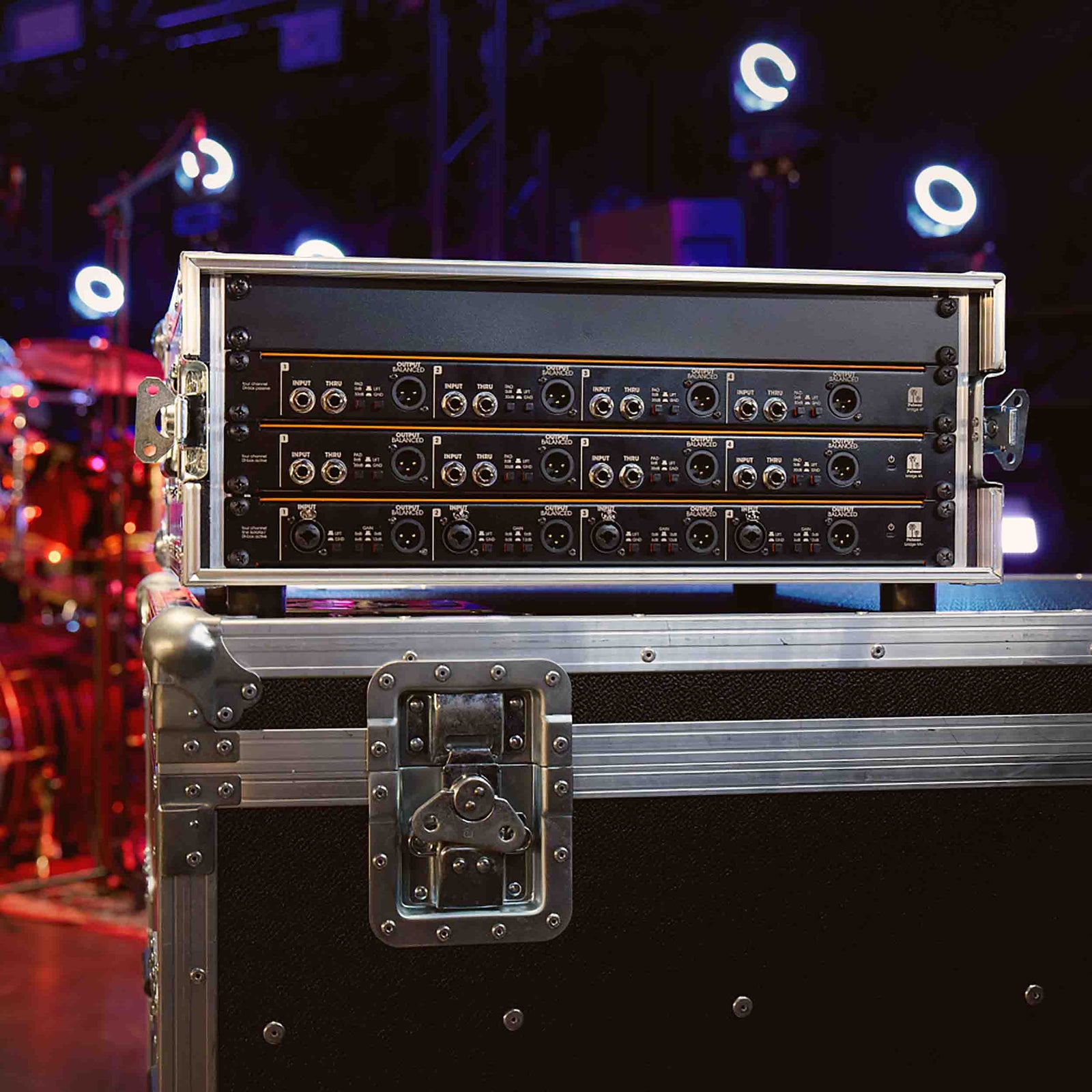 Palmer Bridge 4A, 4-Channel 19" Active DI Box by Palmer